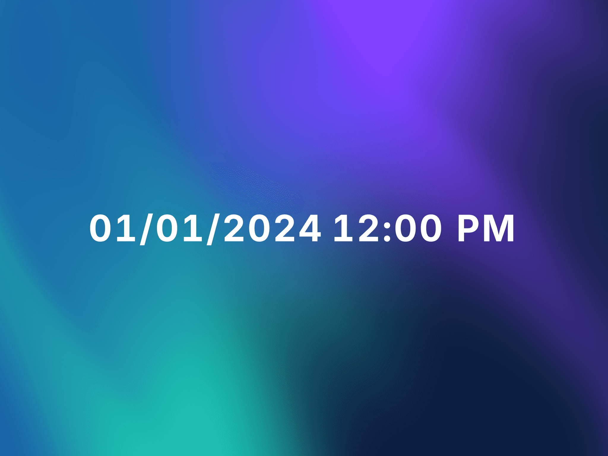 Minimal Clock