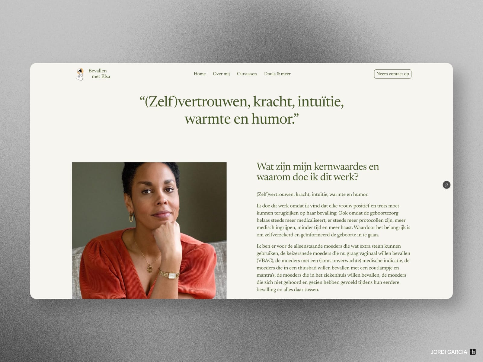 Bevallen met Elsa