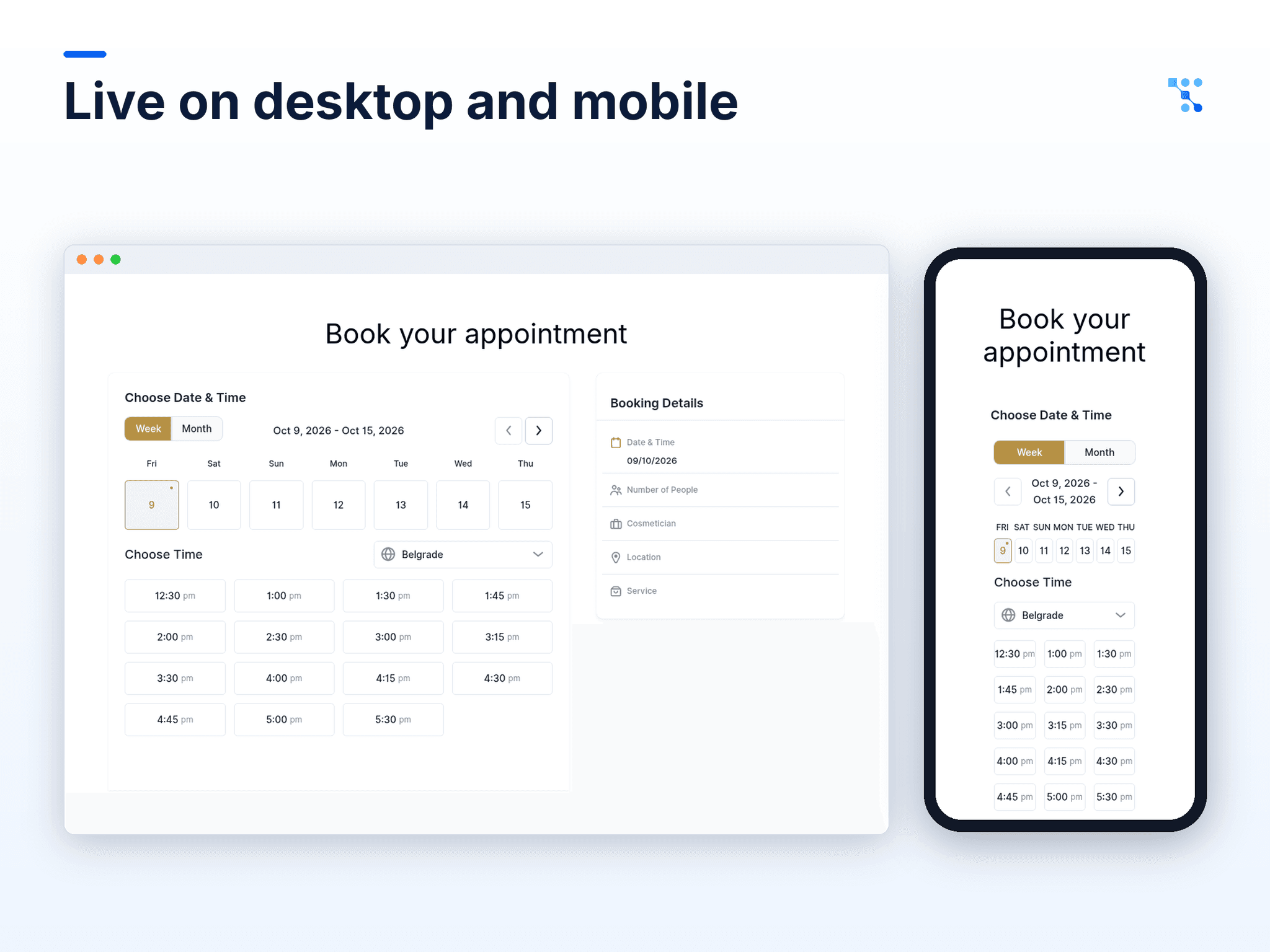 Trafft Booking