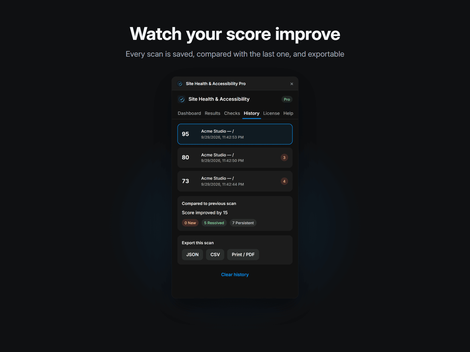 Framer Site Health Accessibility Pro