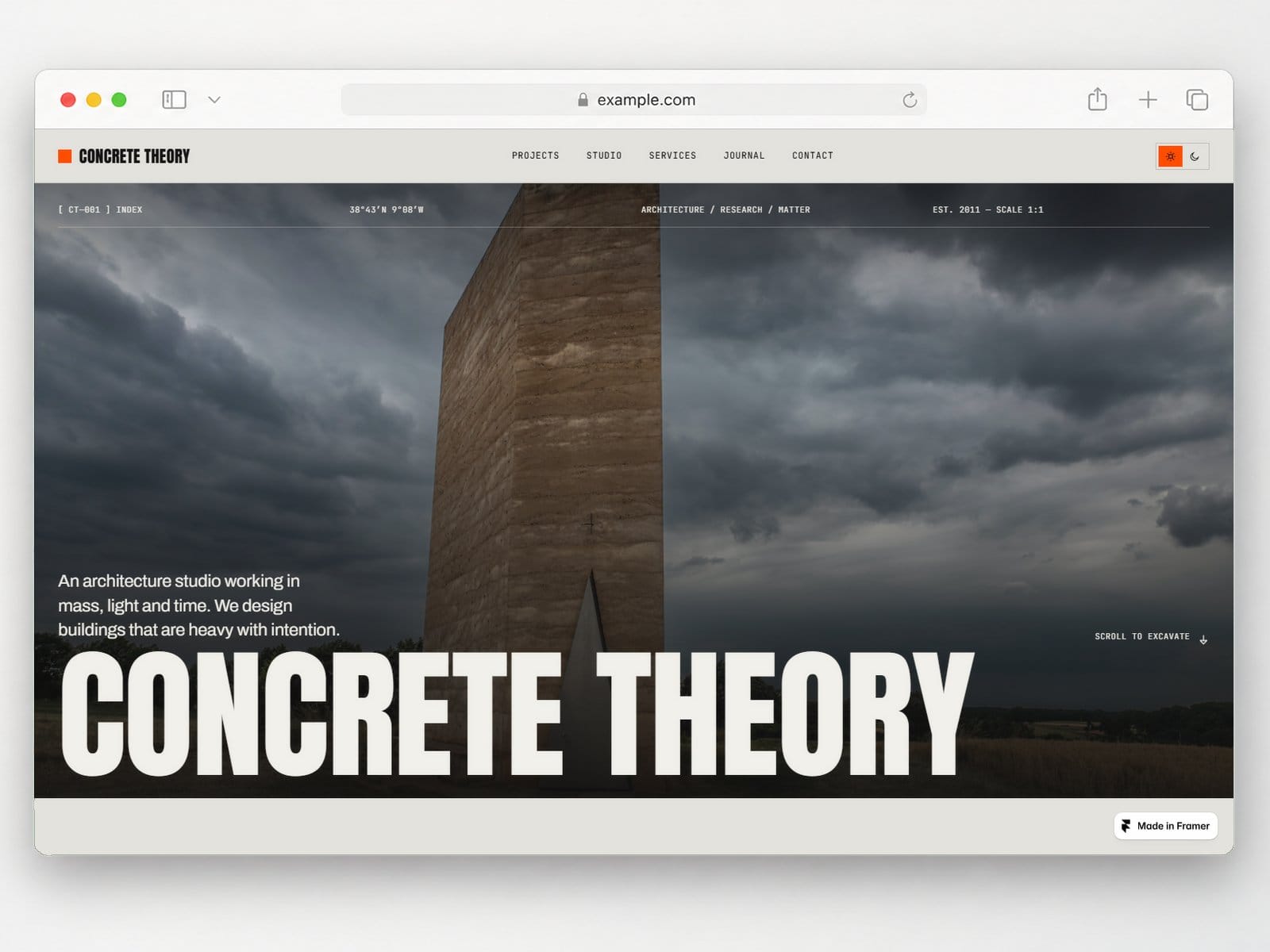 CONCRETE THEORY