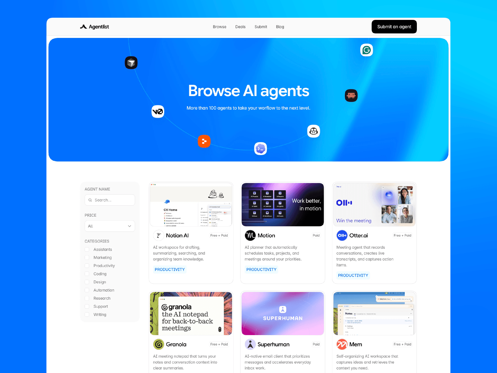 Agentlist