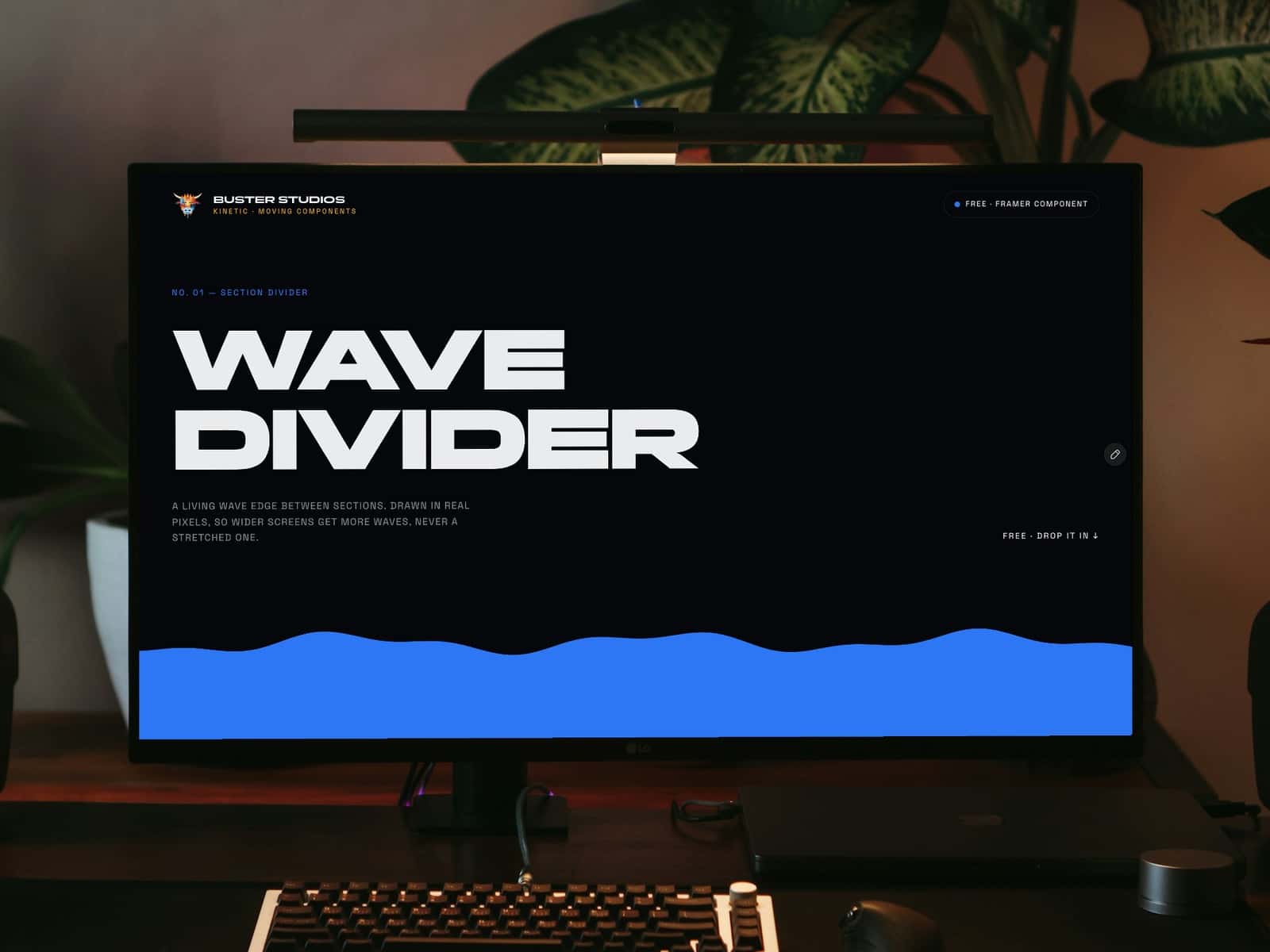 Kinetic Wave Divider