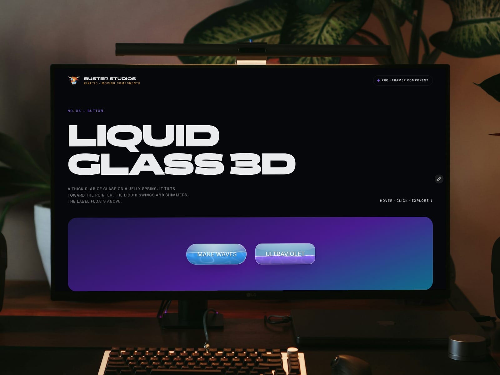 Kinetic Glass 3D
