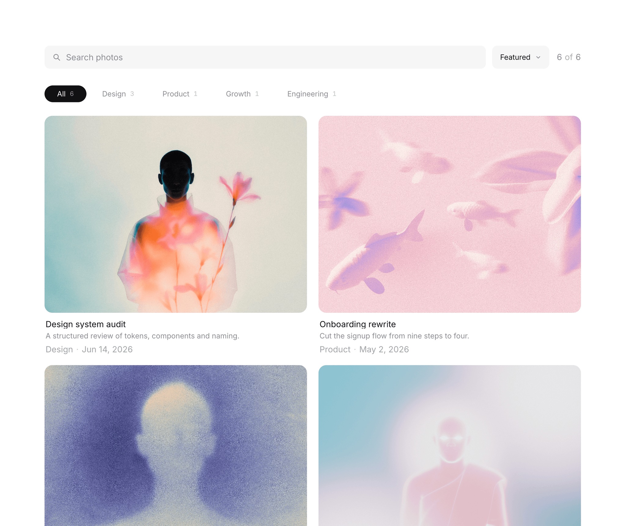 Gallery Filter