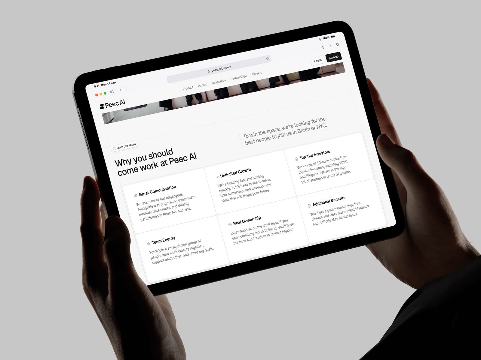 Peec AI Website