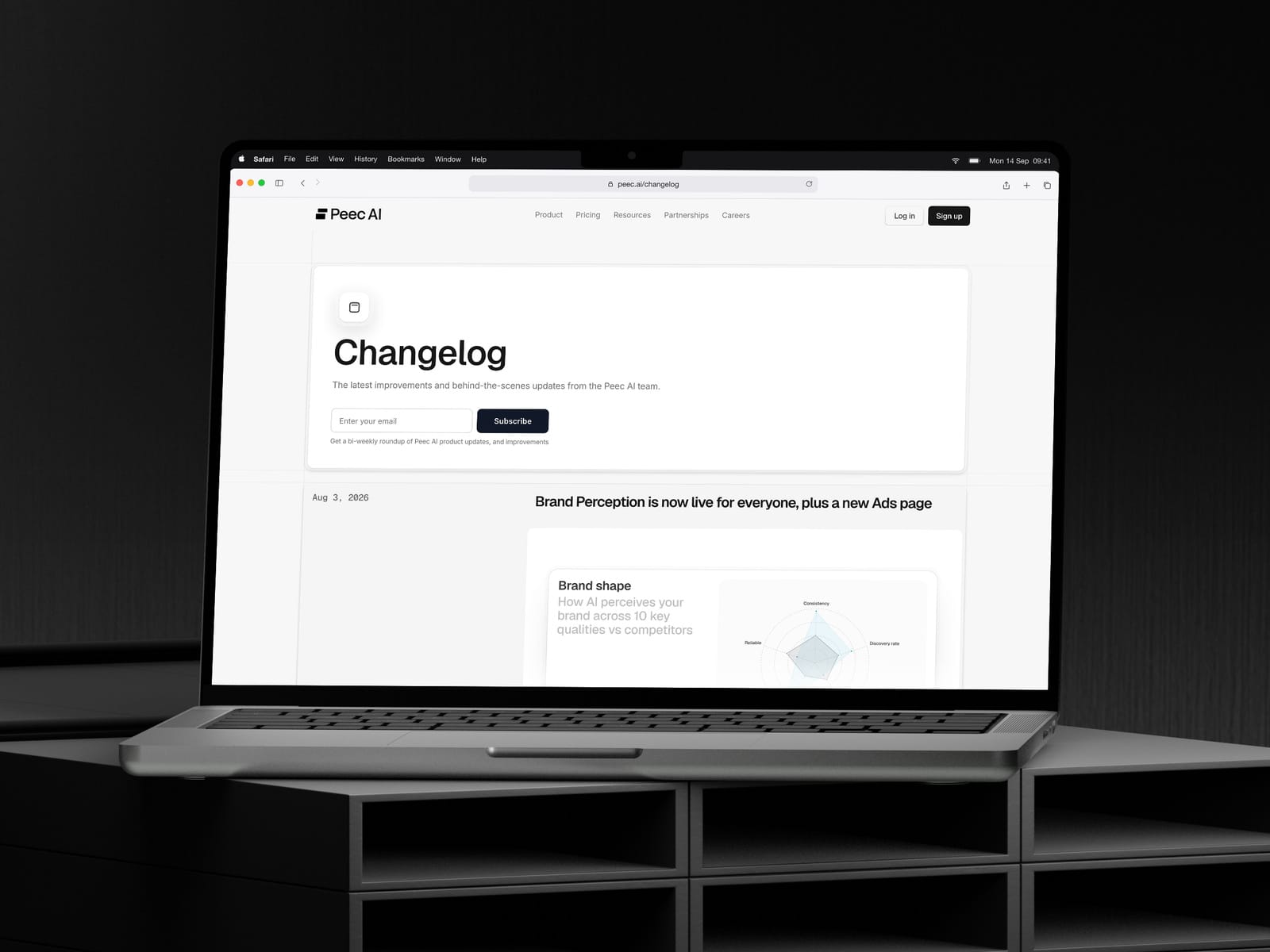 Peec AI Website