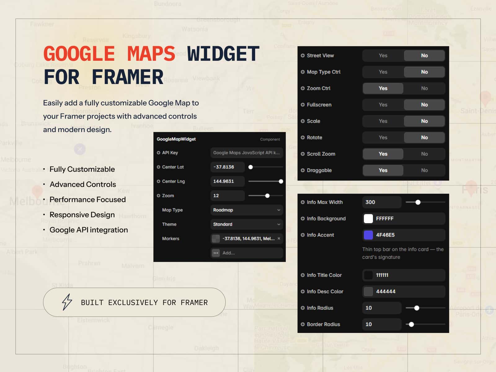 Google Maps Widget