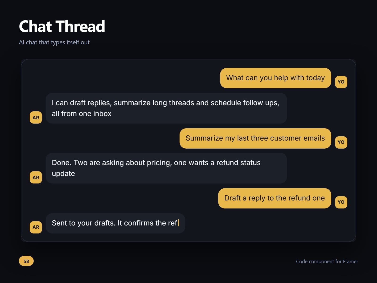 Chat Thread