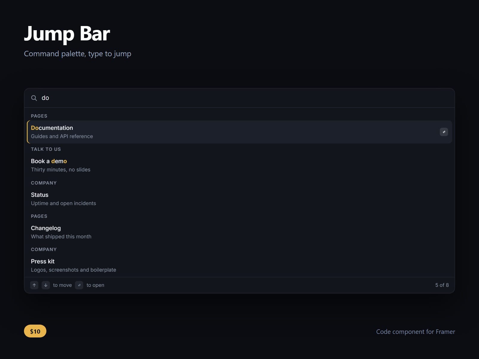 Jump Bar
