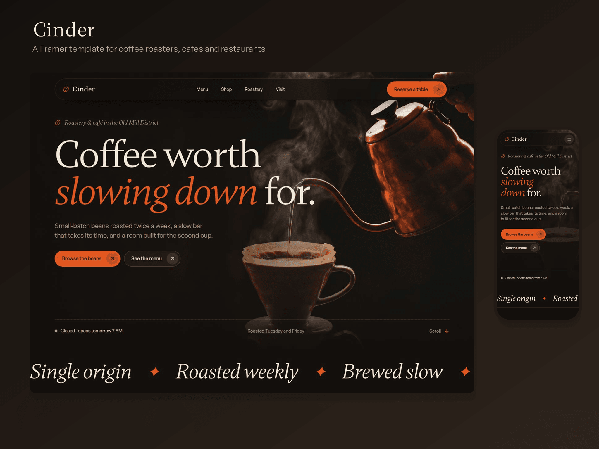 Cinder Roasters