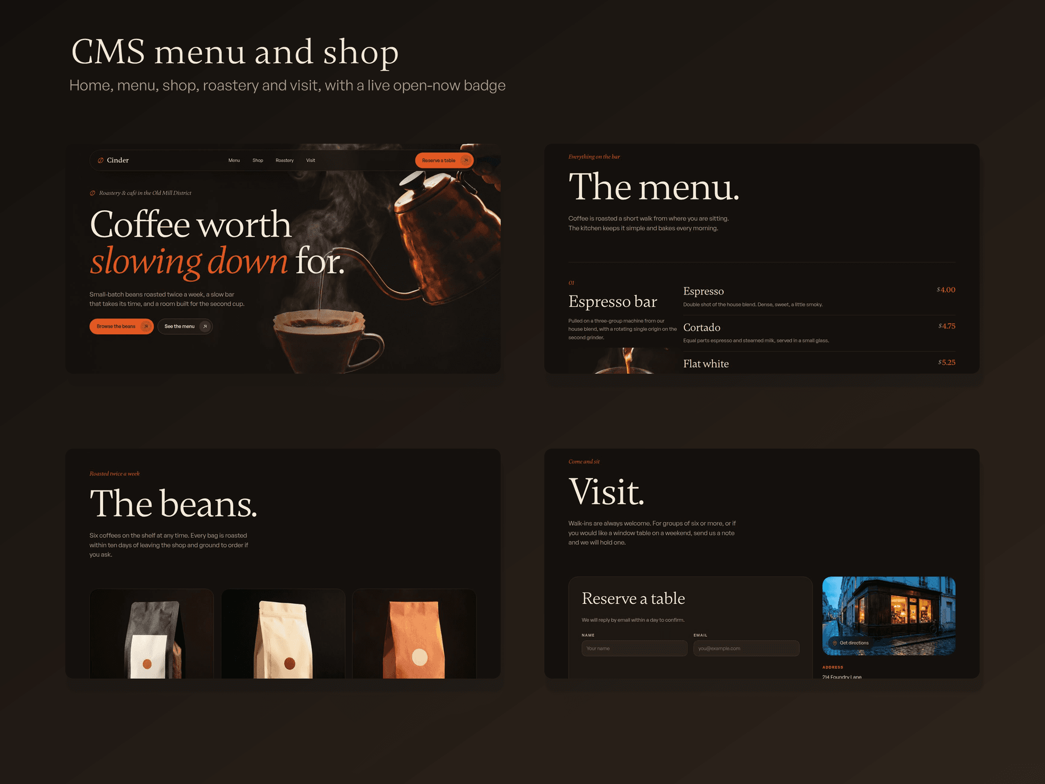 Cinder Roasters