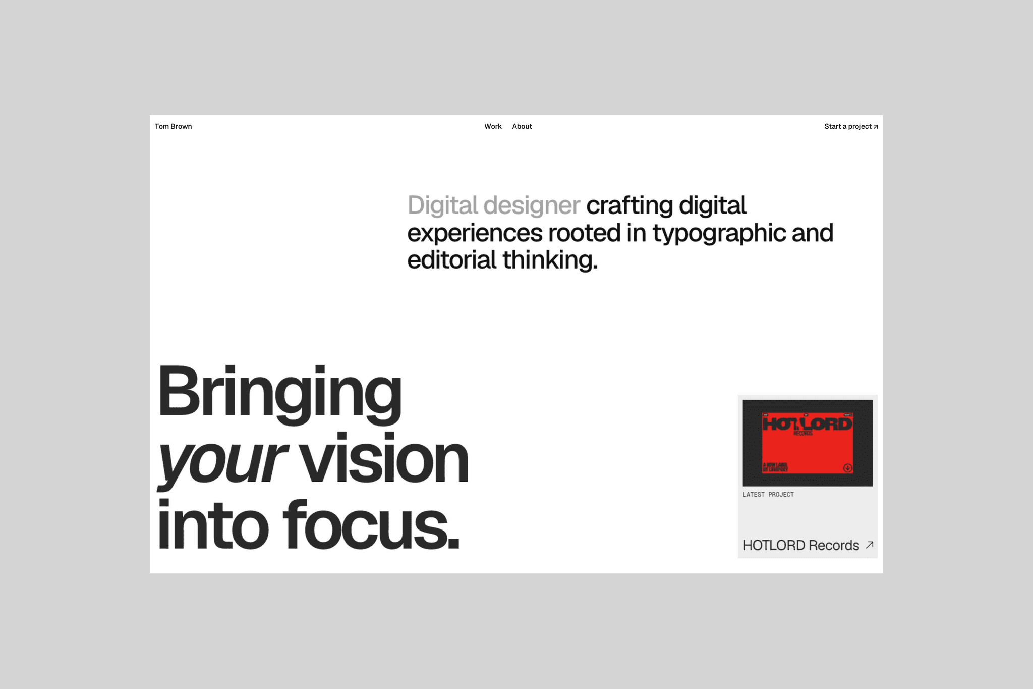Tom Brown Design