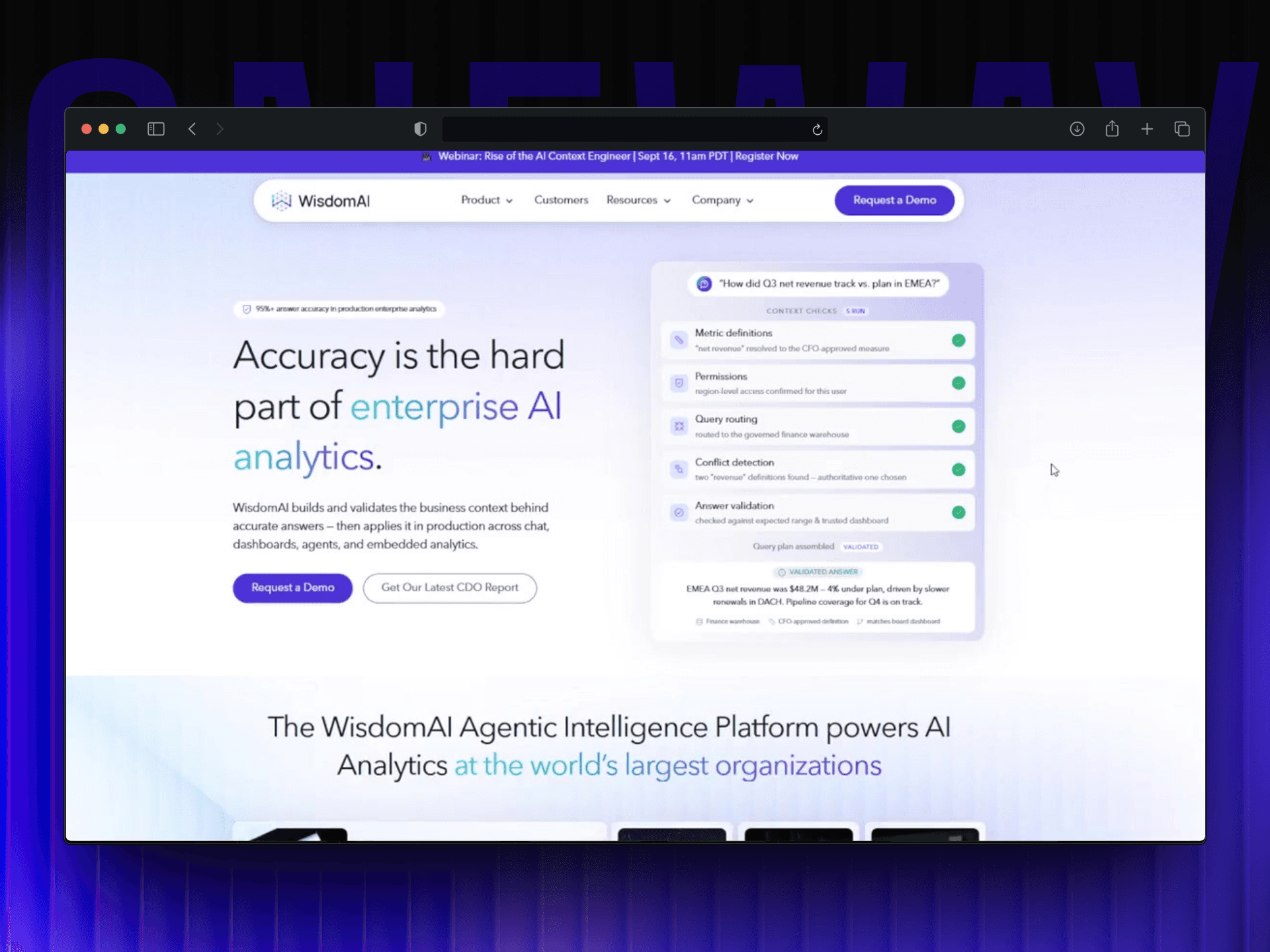 Wisdom Analytics AI