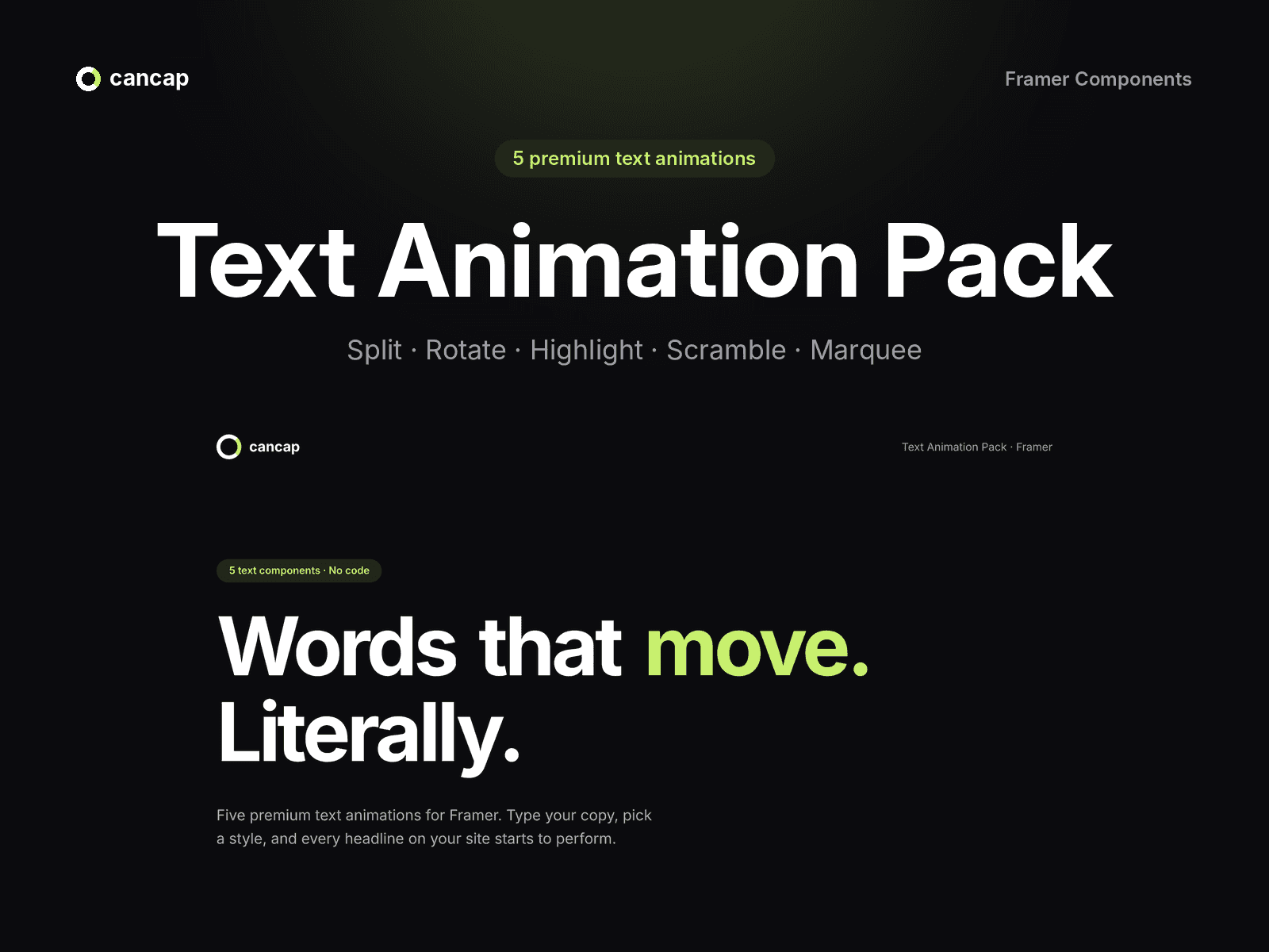 Text Animation Pack