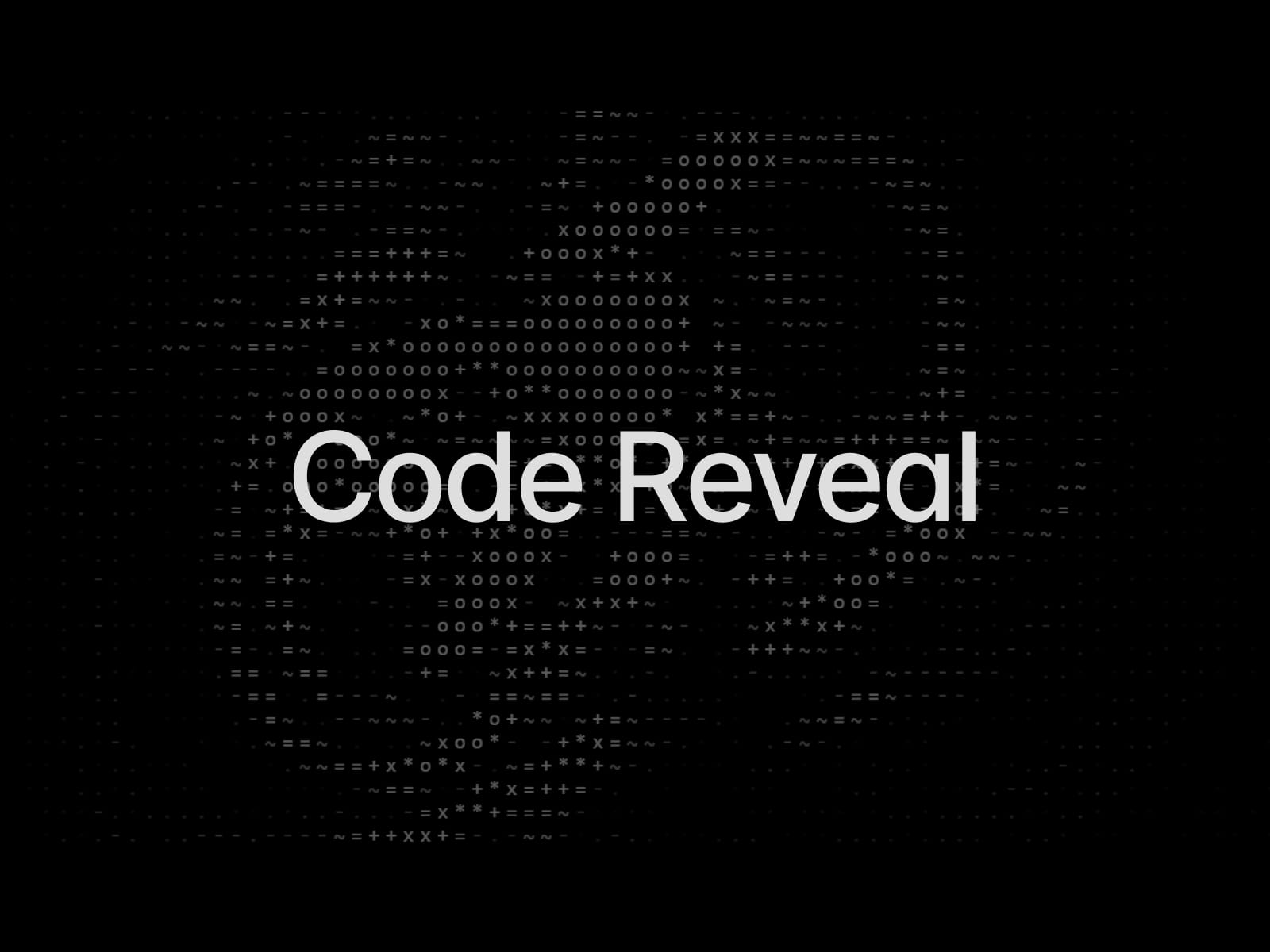 Code Reveal