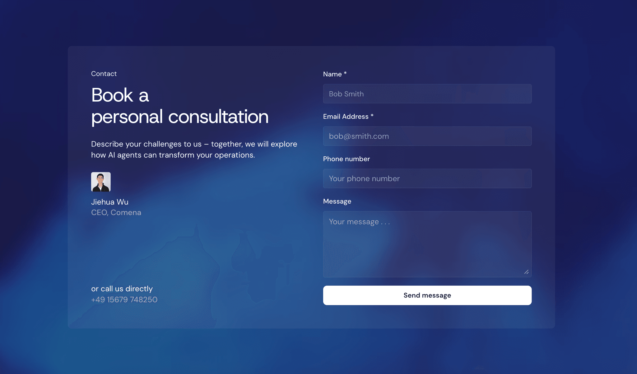Comena Website