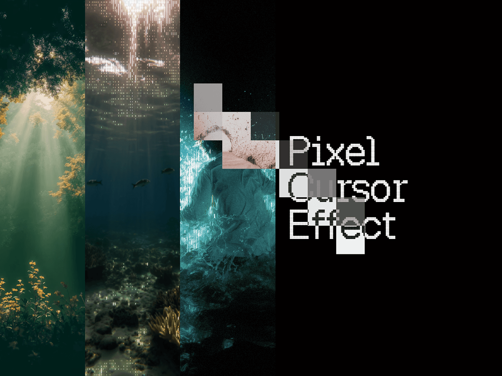 Pixel Cursor Effect