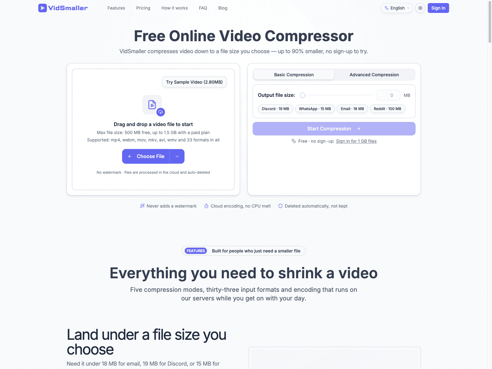 VidSmaller