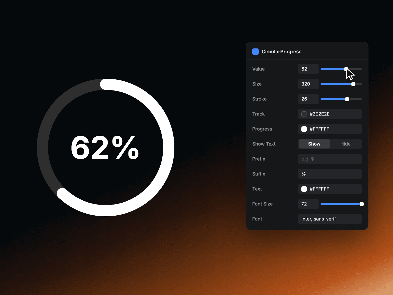 Dynamic Progress Bar