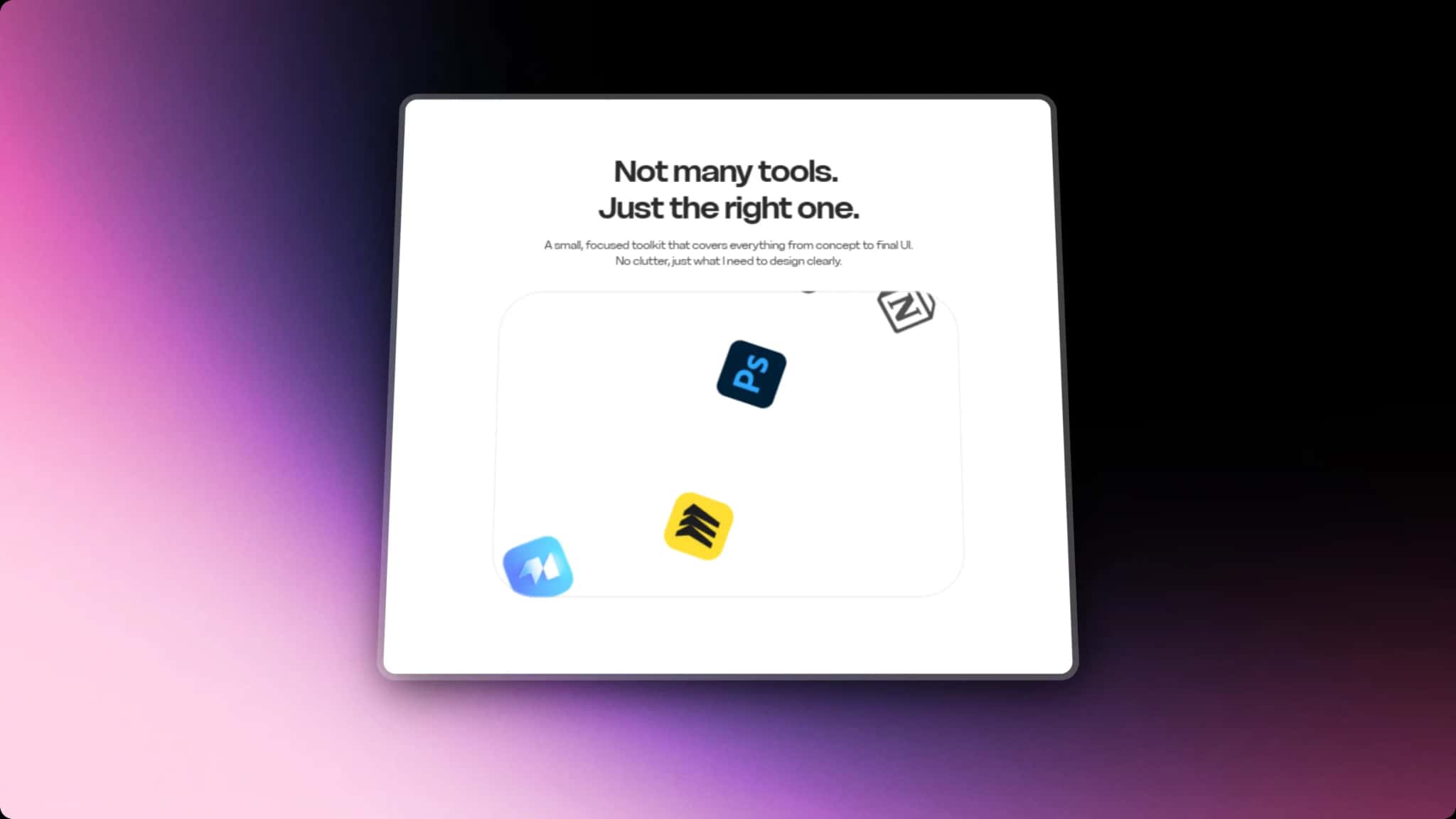 Showcase Tool Ticker