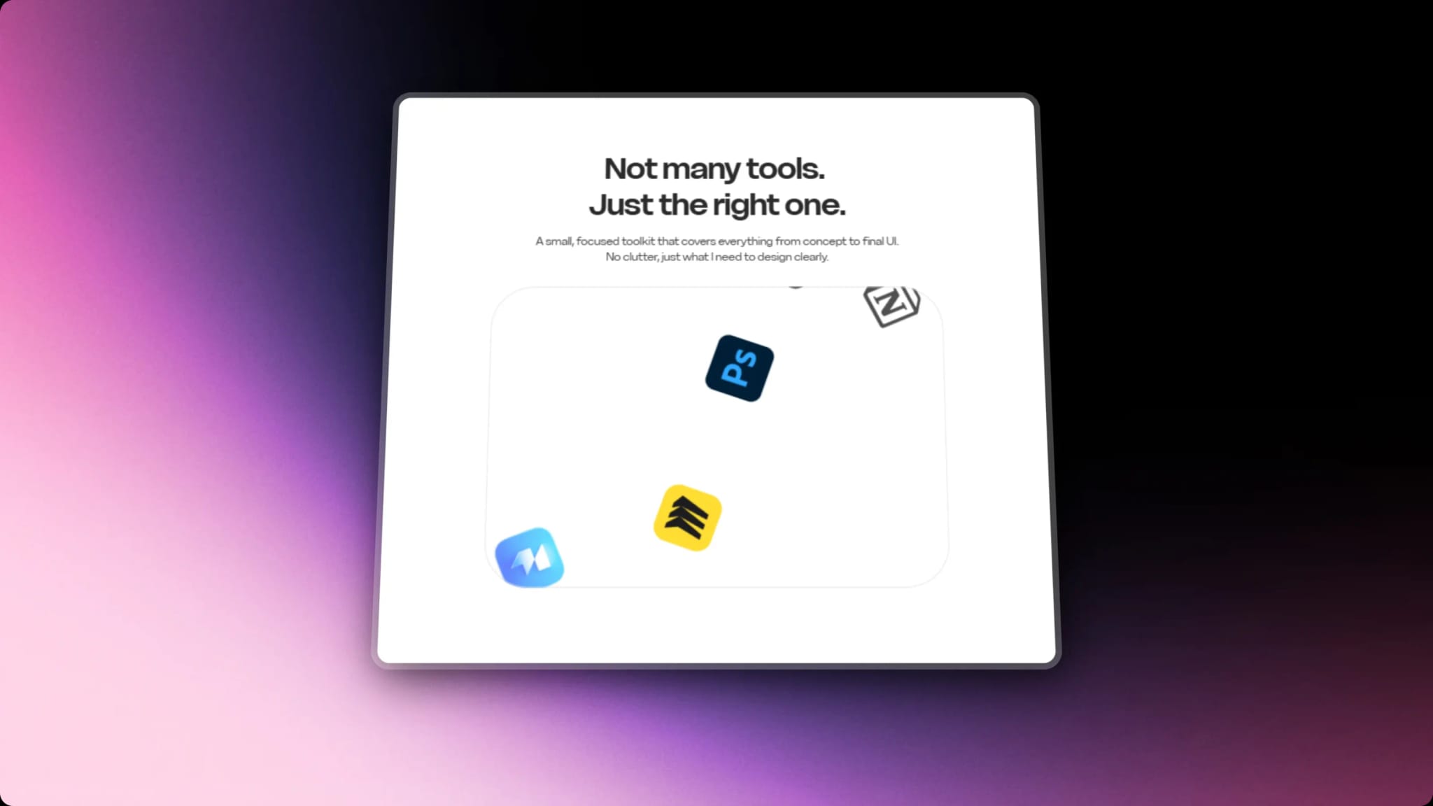 Showcase Tool Ticker