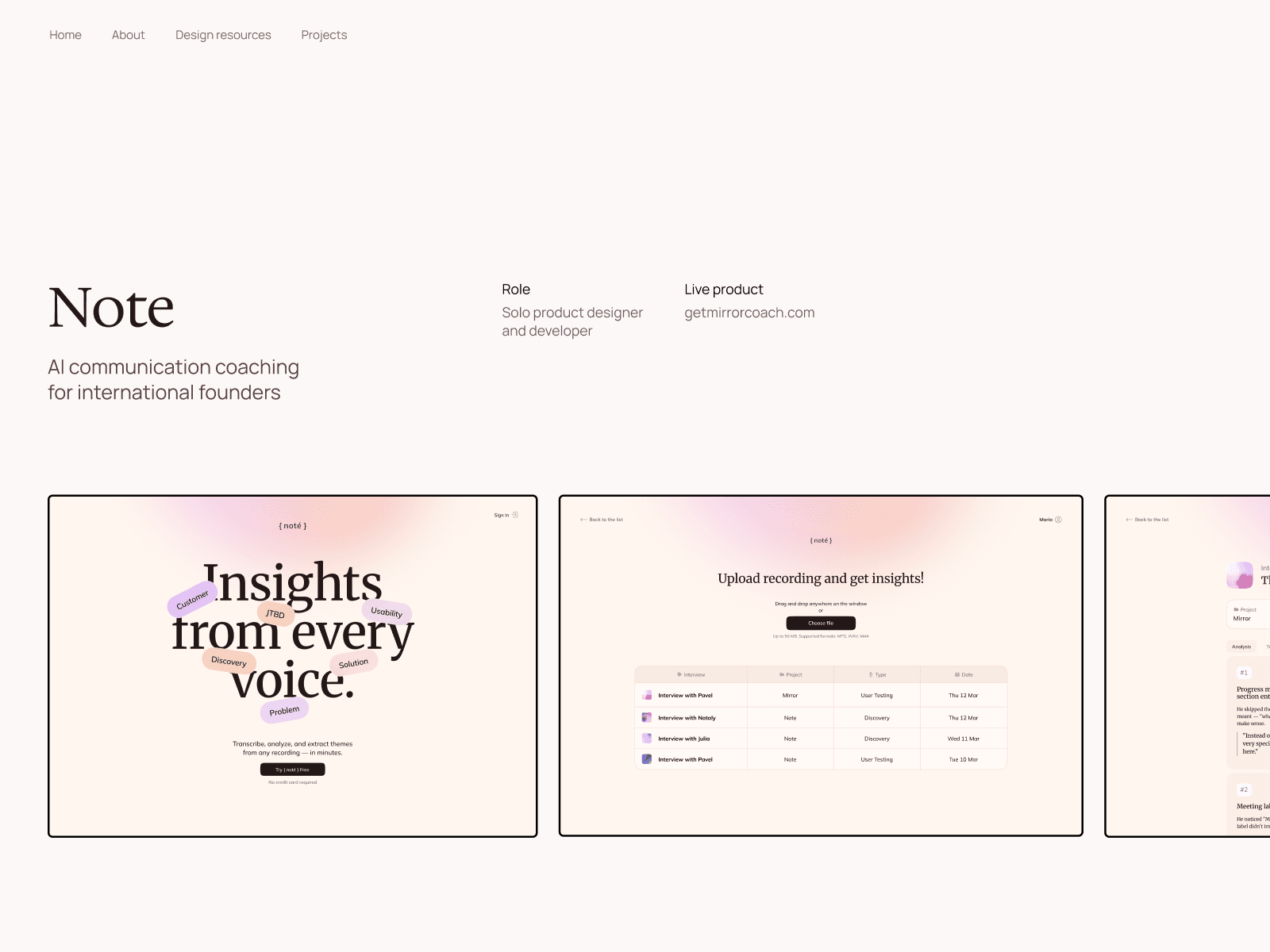 Site Portfolio