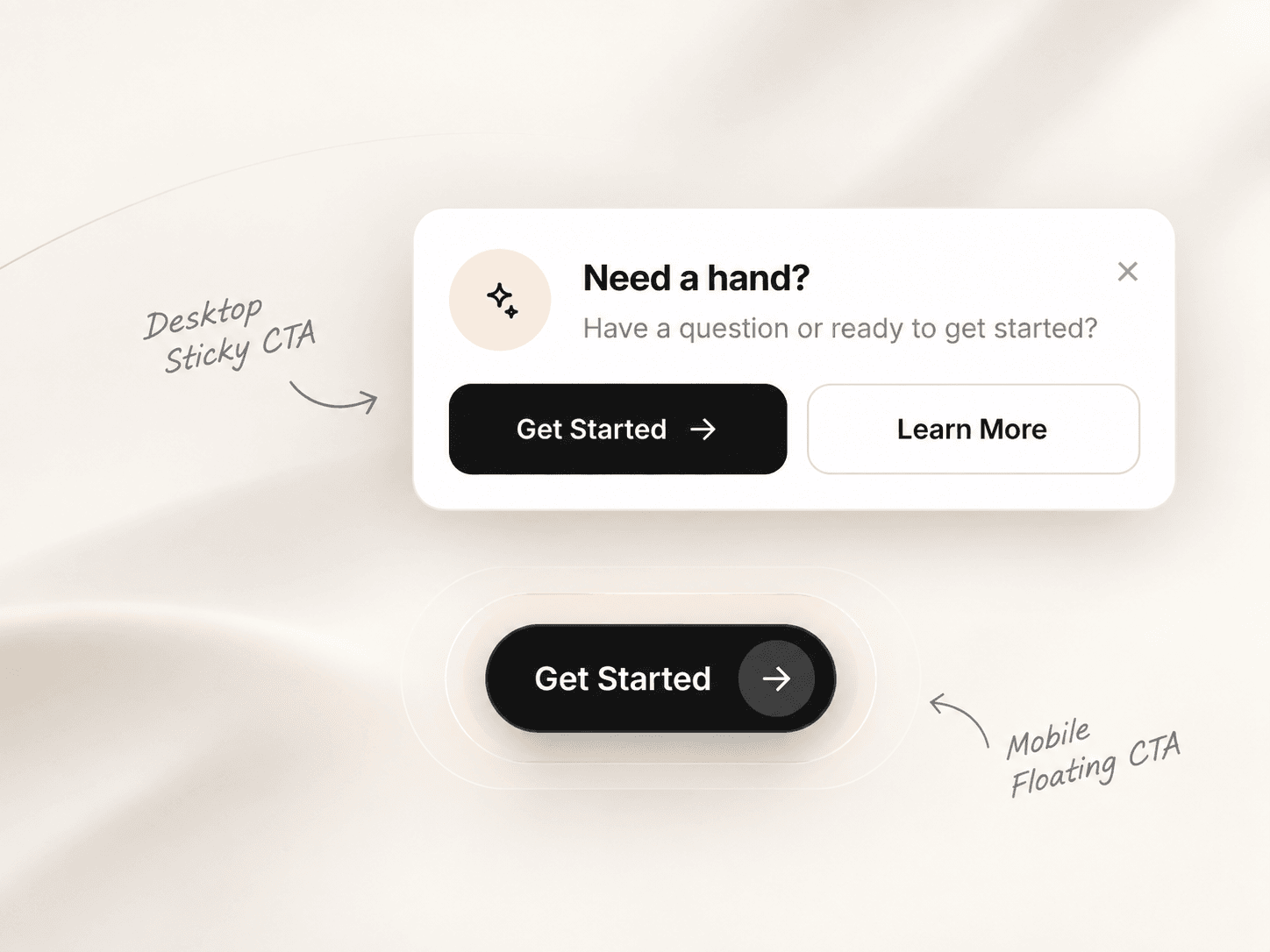 Smart Sticky CTA