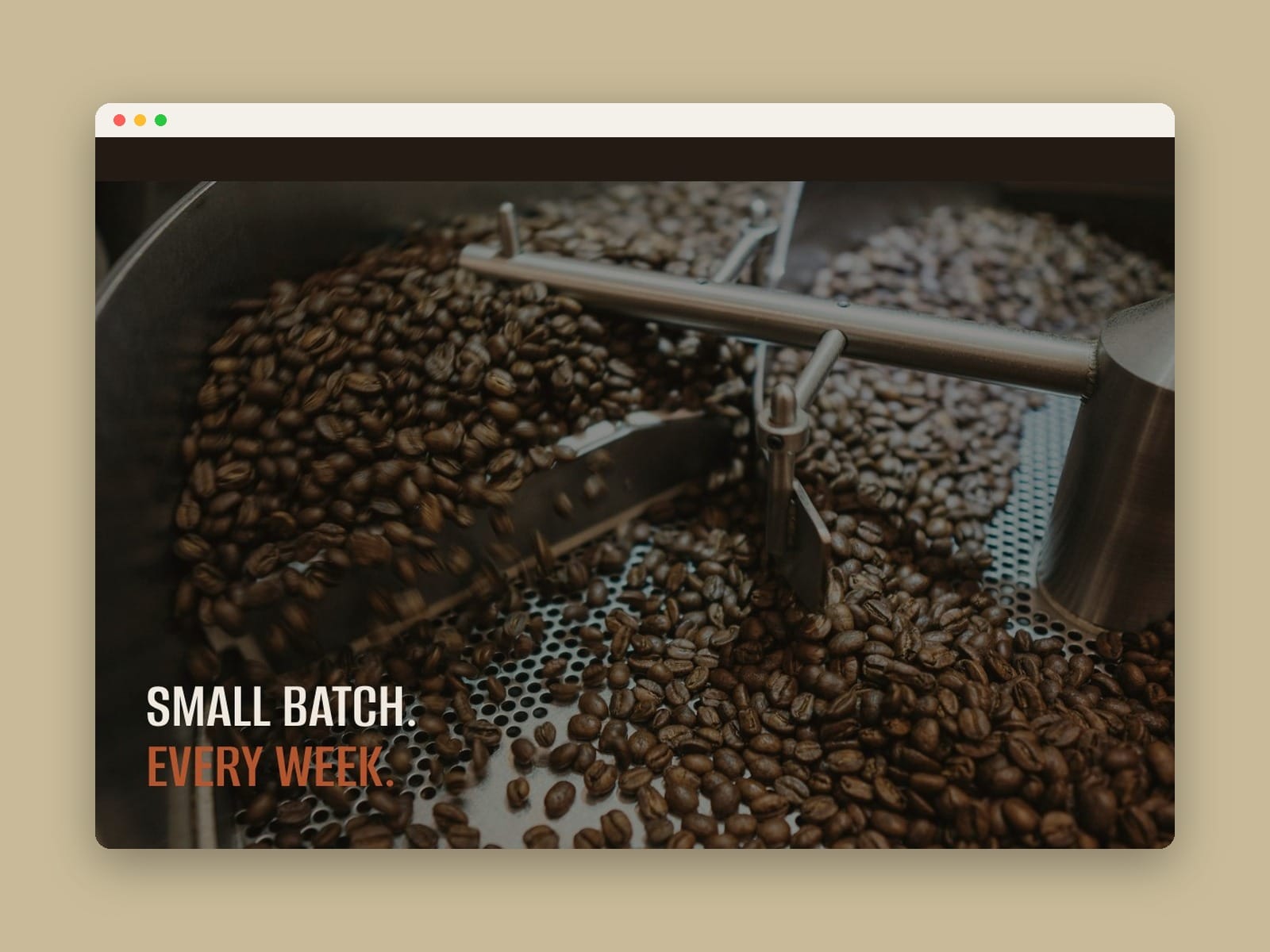 Coffee Roastery Site
