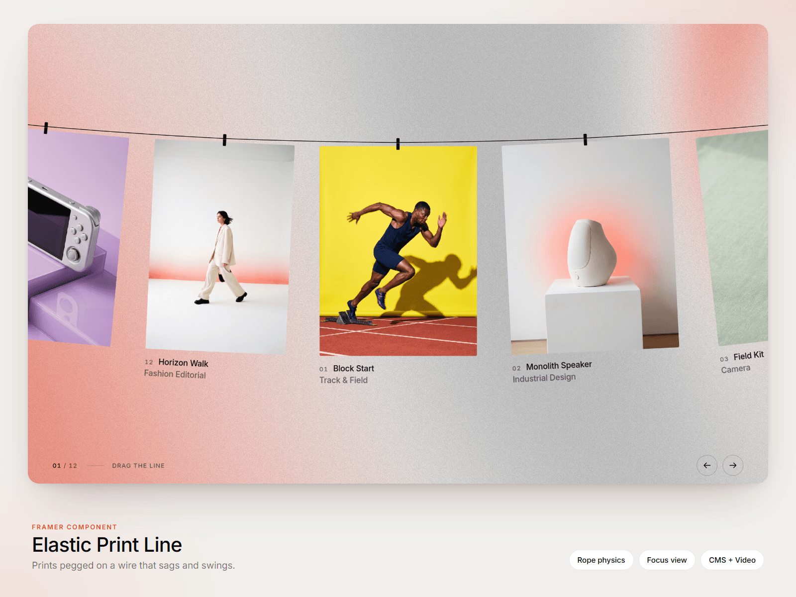 Elastic Print Line