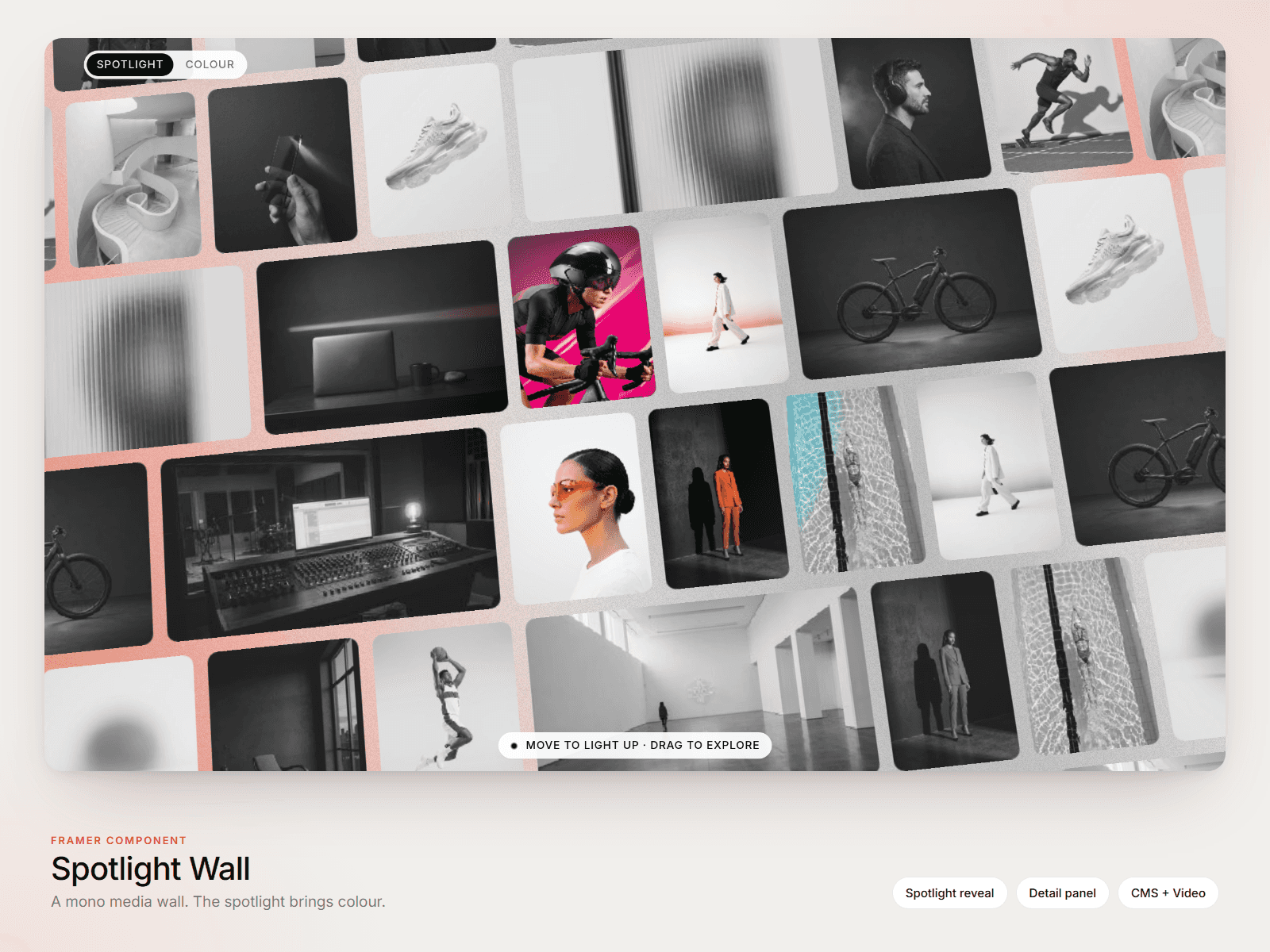 Spotlight Wall