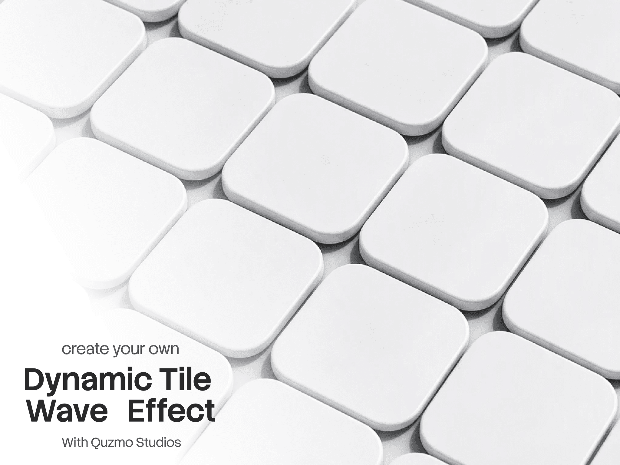 Glass Tile Wave Grid