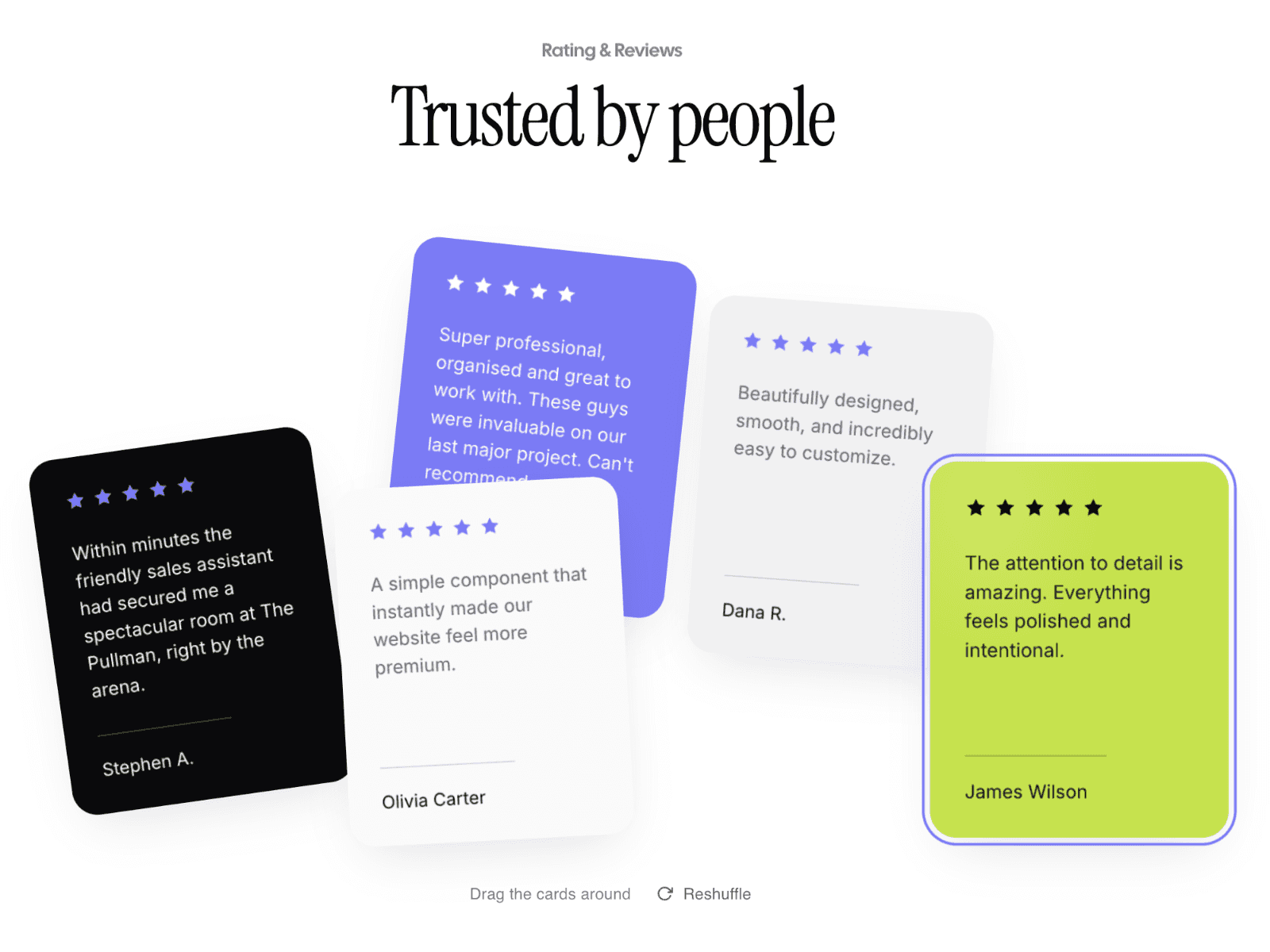 ReviewsCards