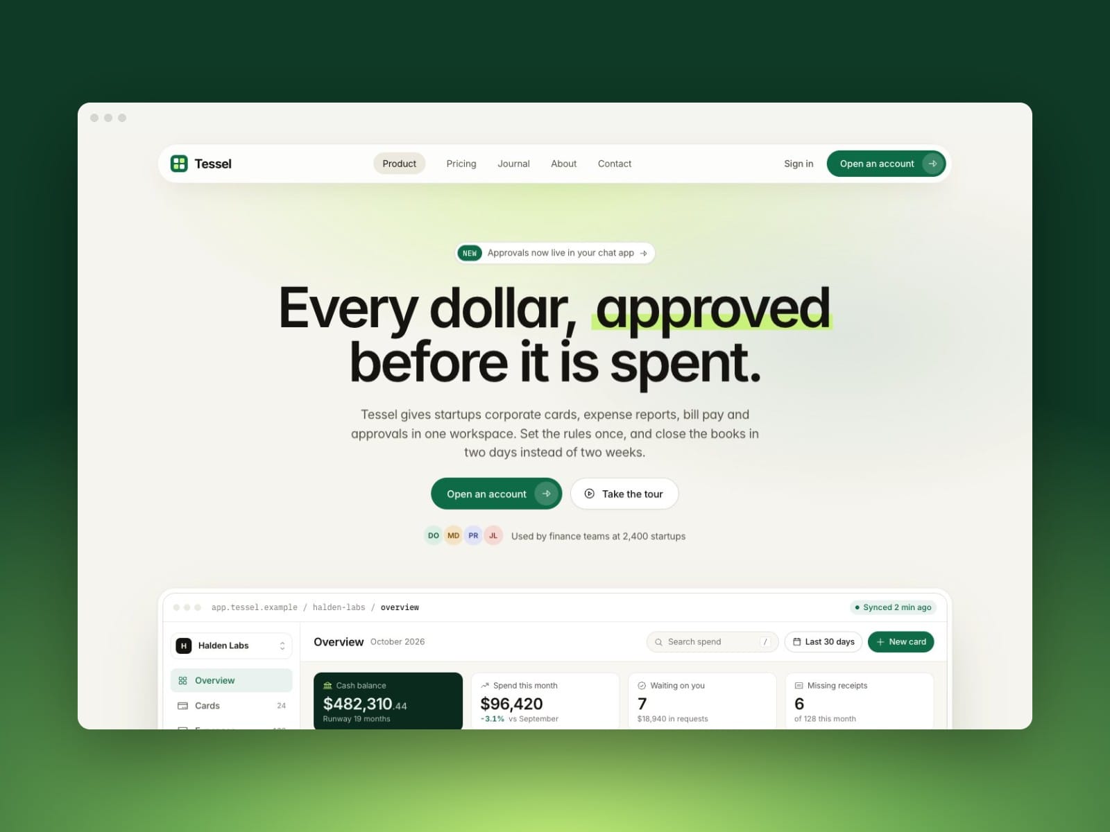 Tessel Finance