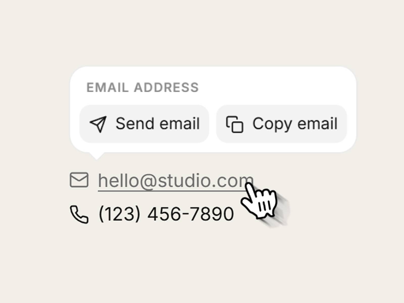 Smart Contact Link