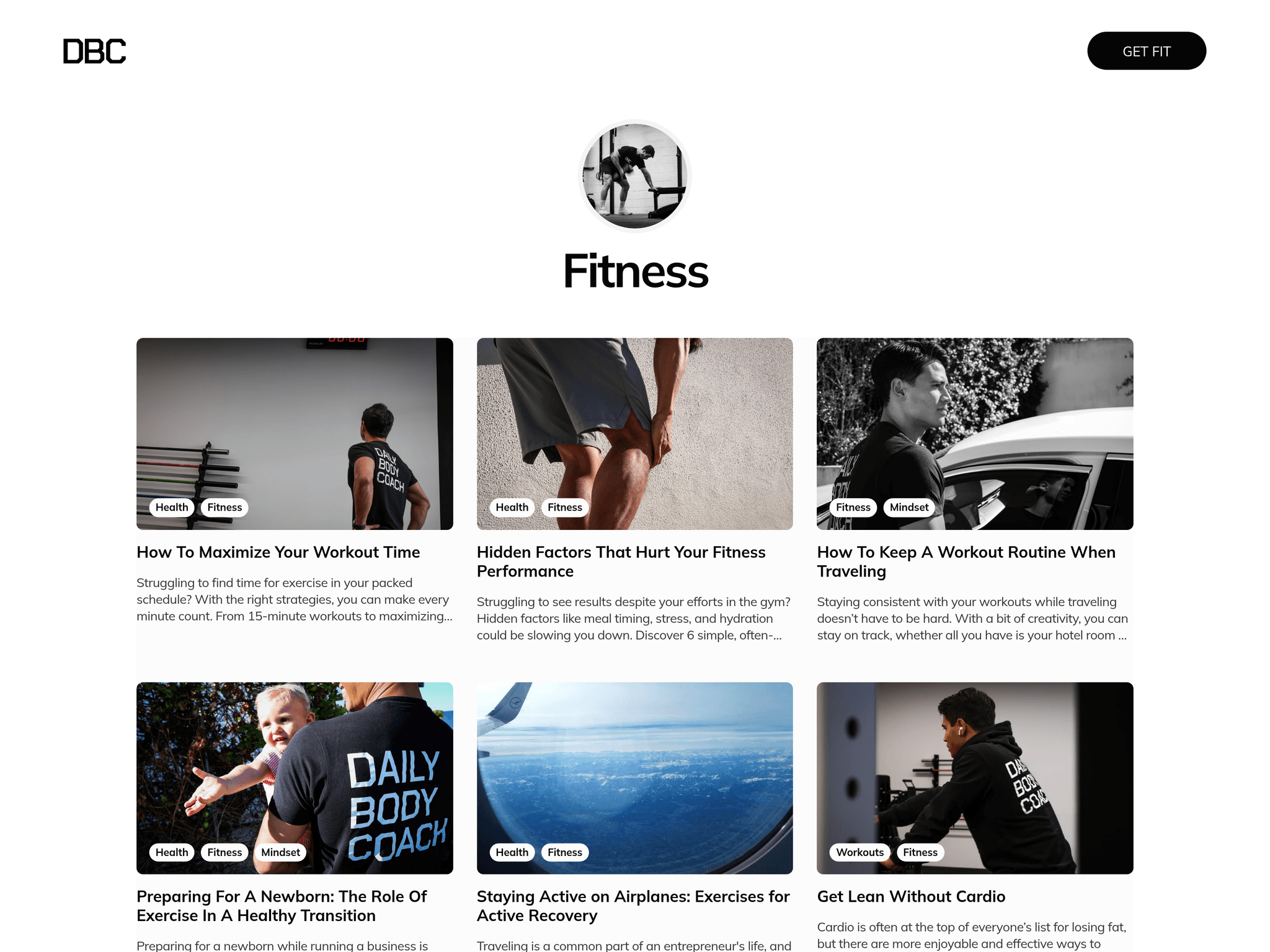 Daily Body Coach