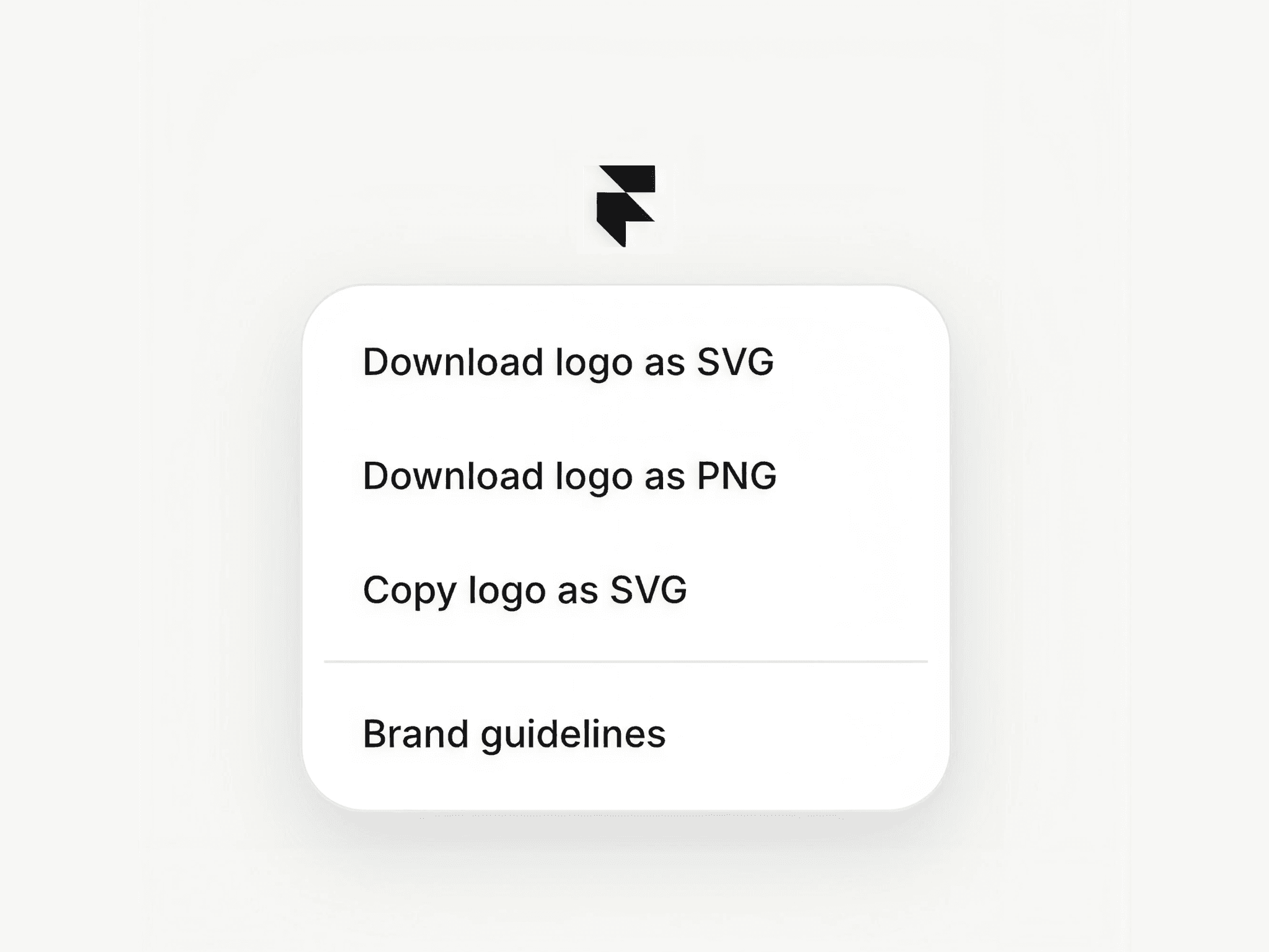 Logo Right Click