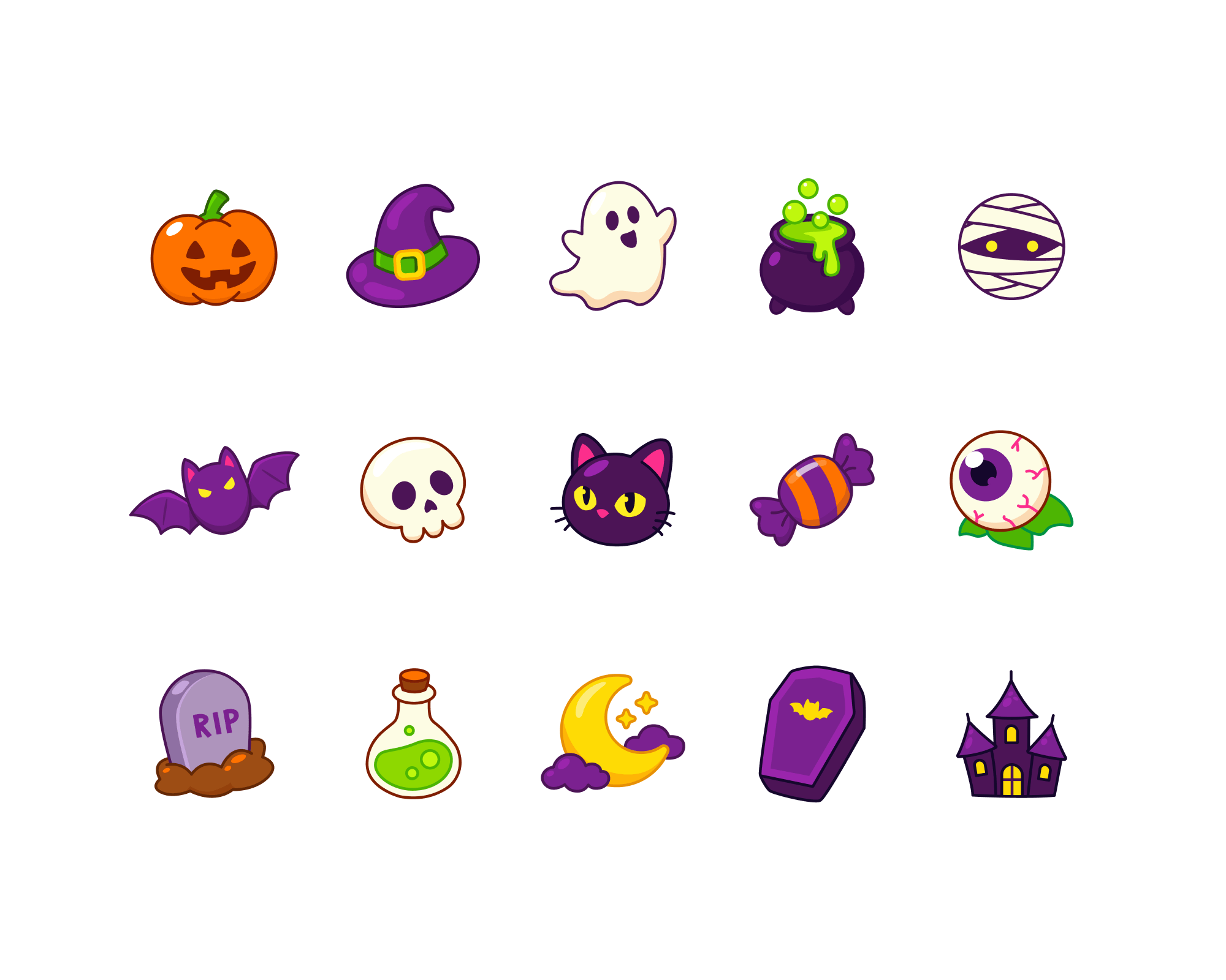 Halloween Icon Set