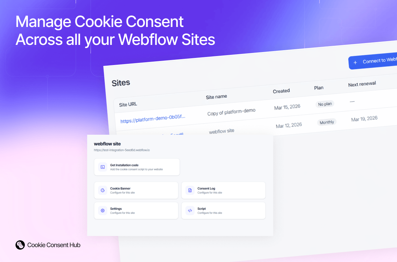 Cookie Consent Hub