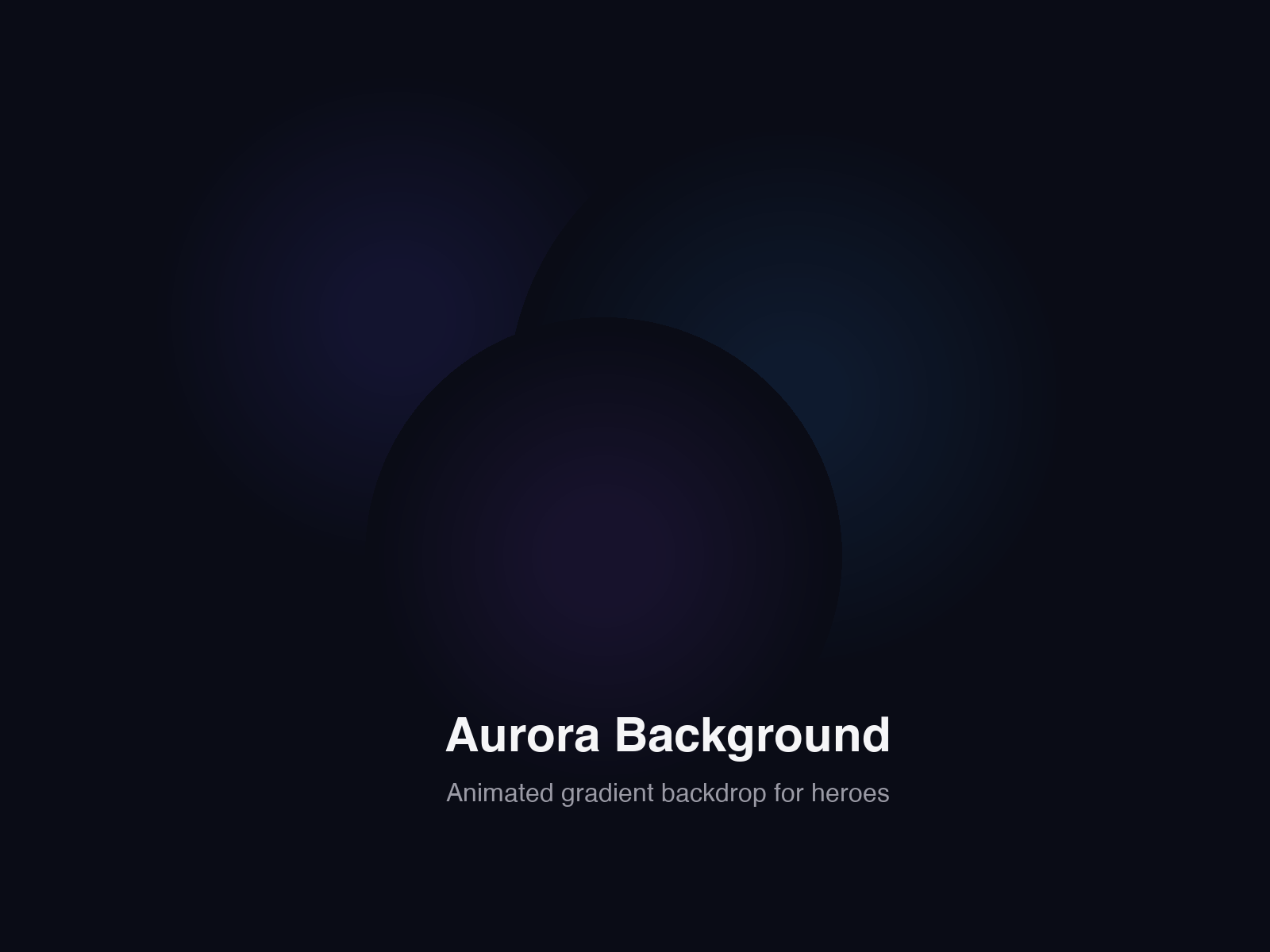 Aurora Glow