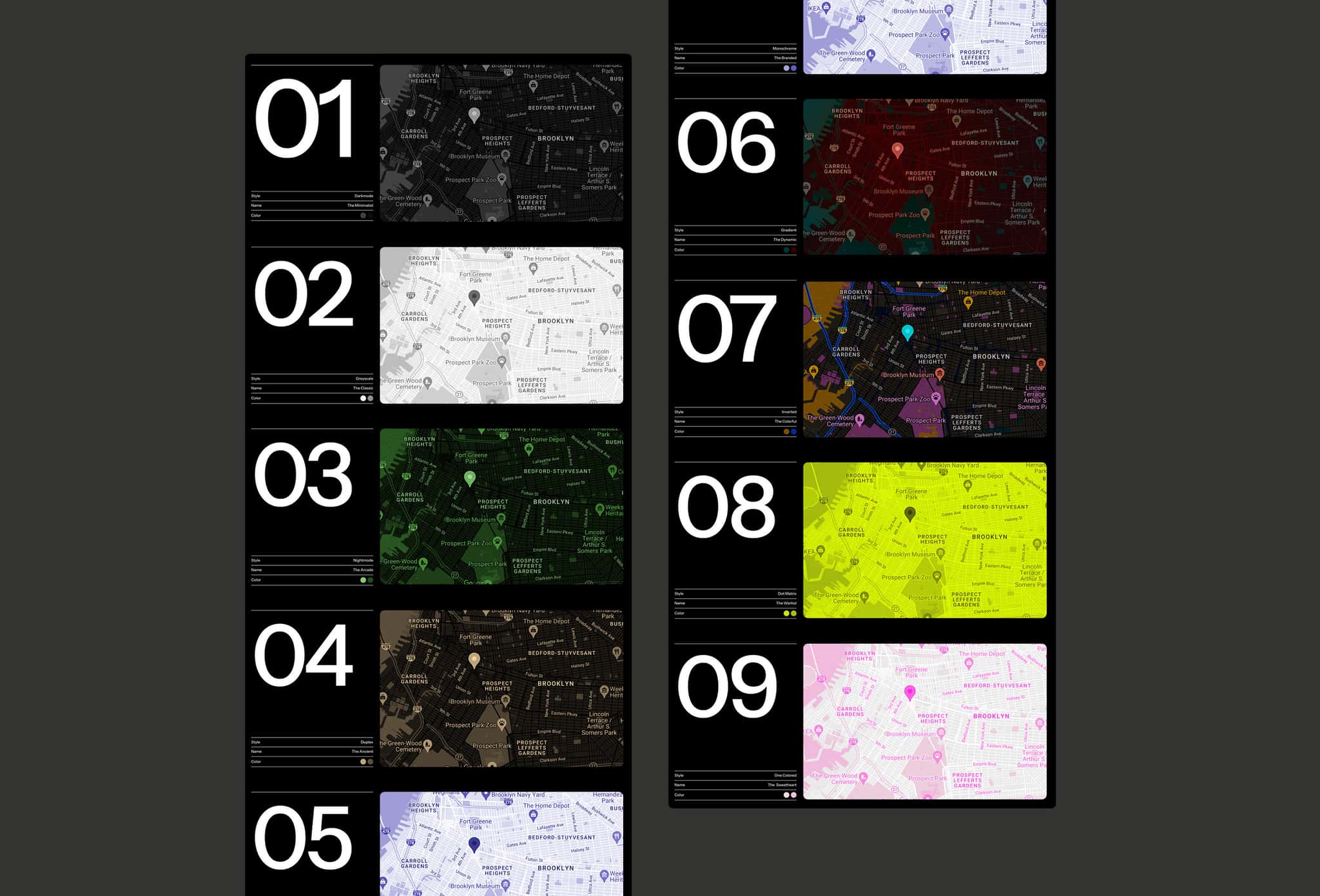 FF Map Styles