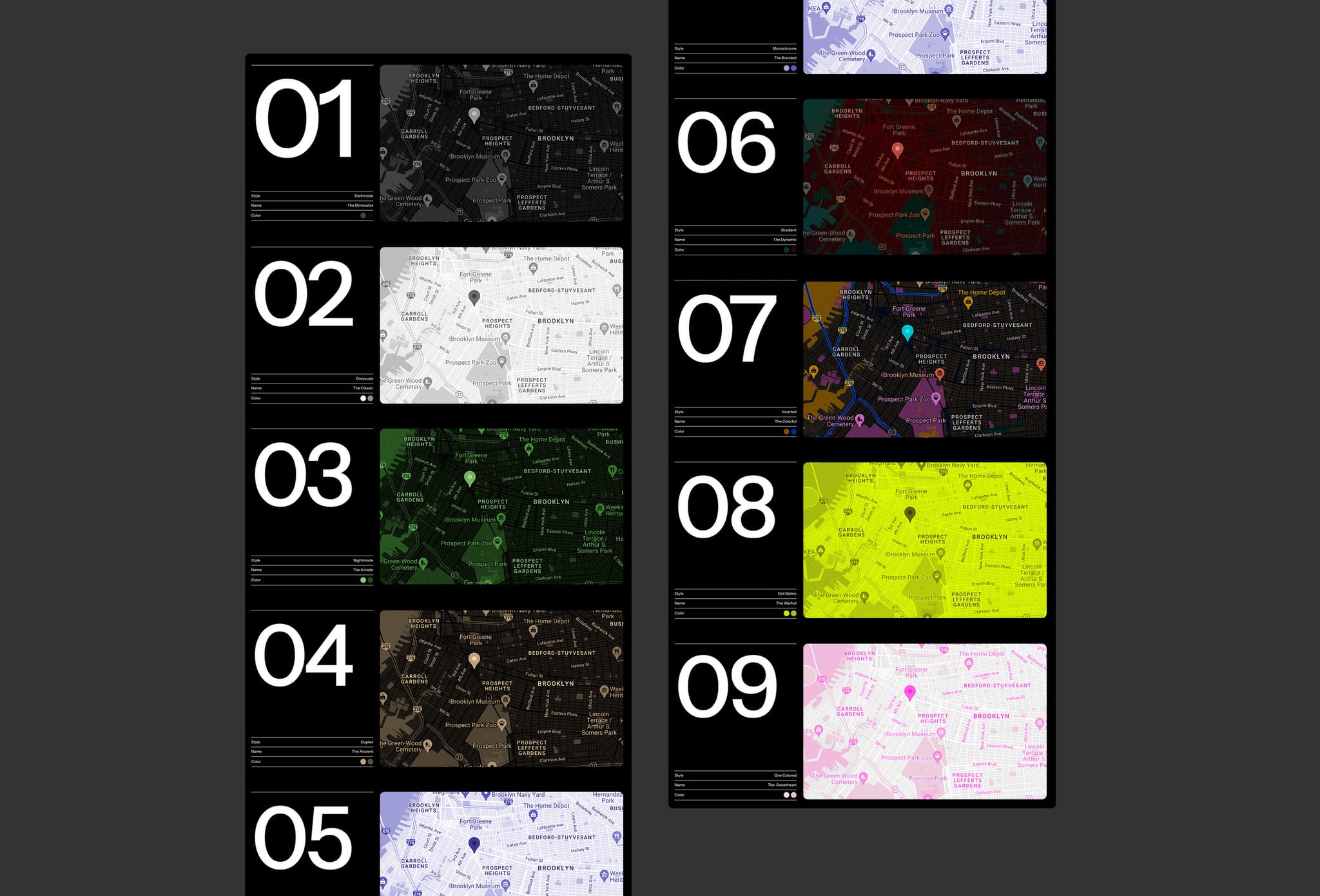 FF Map Styles