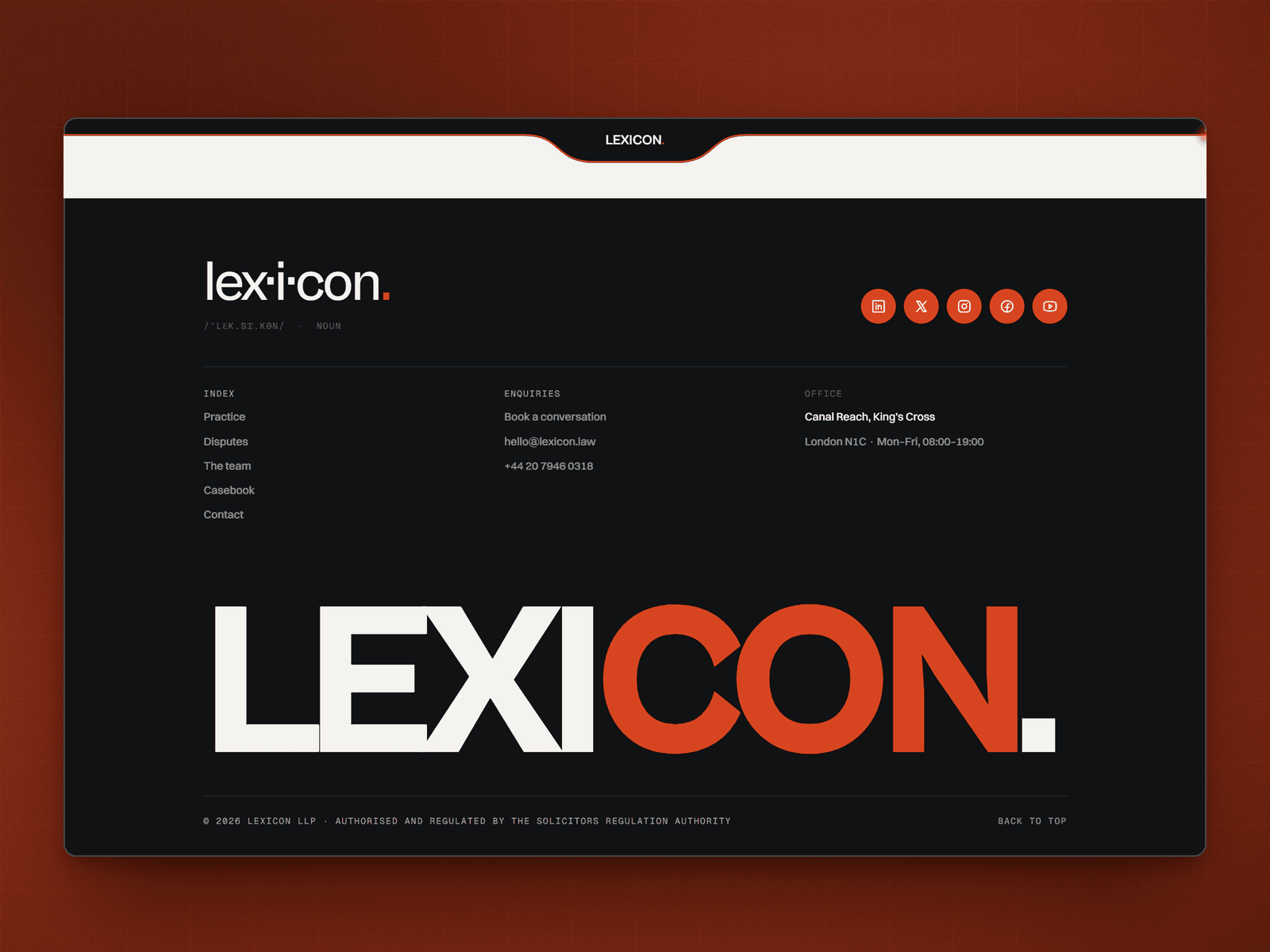 Lexicon