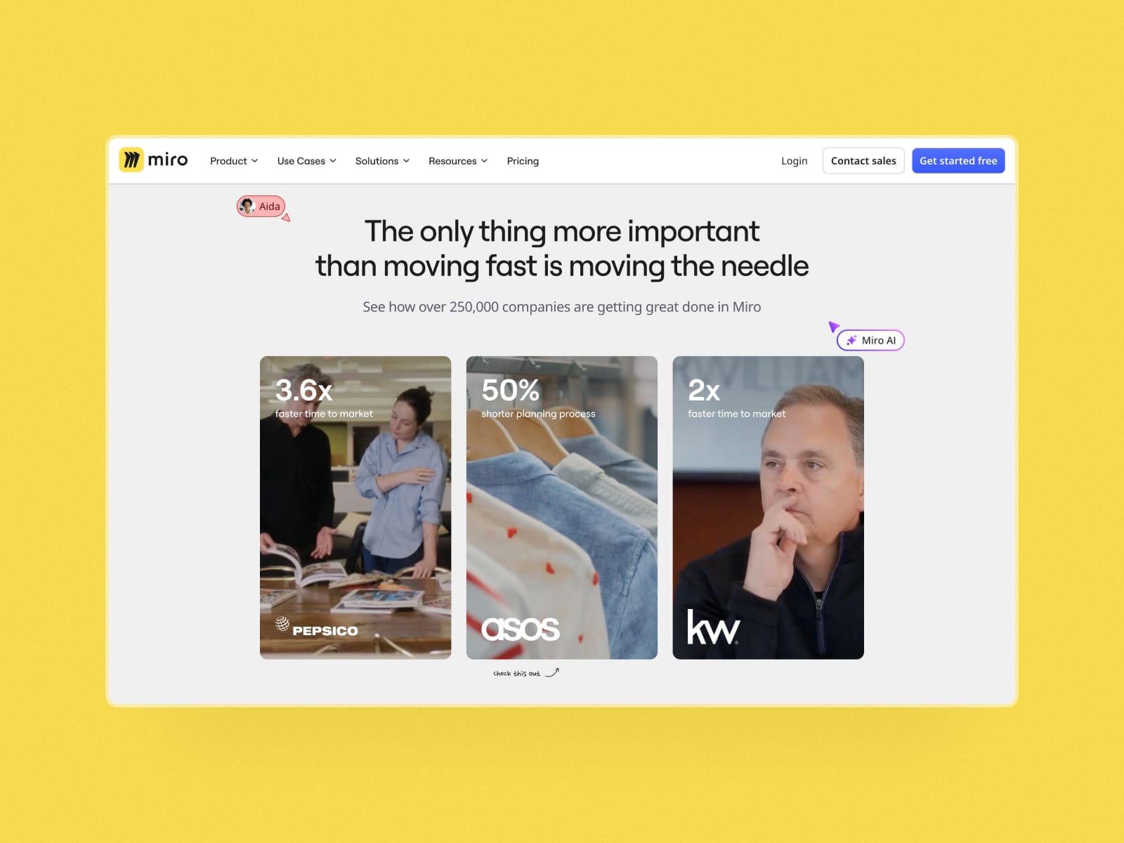 Miro Website