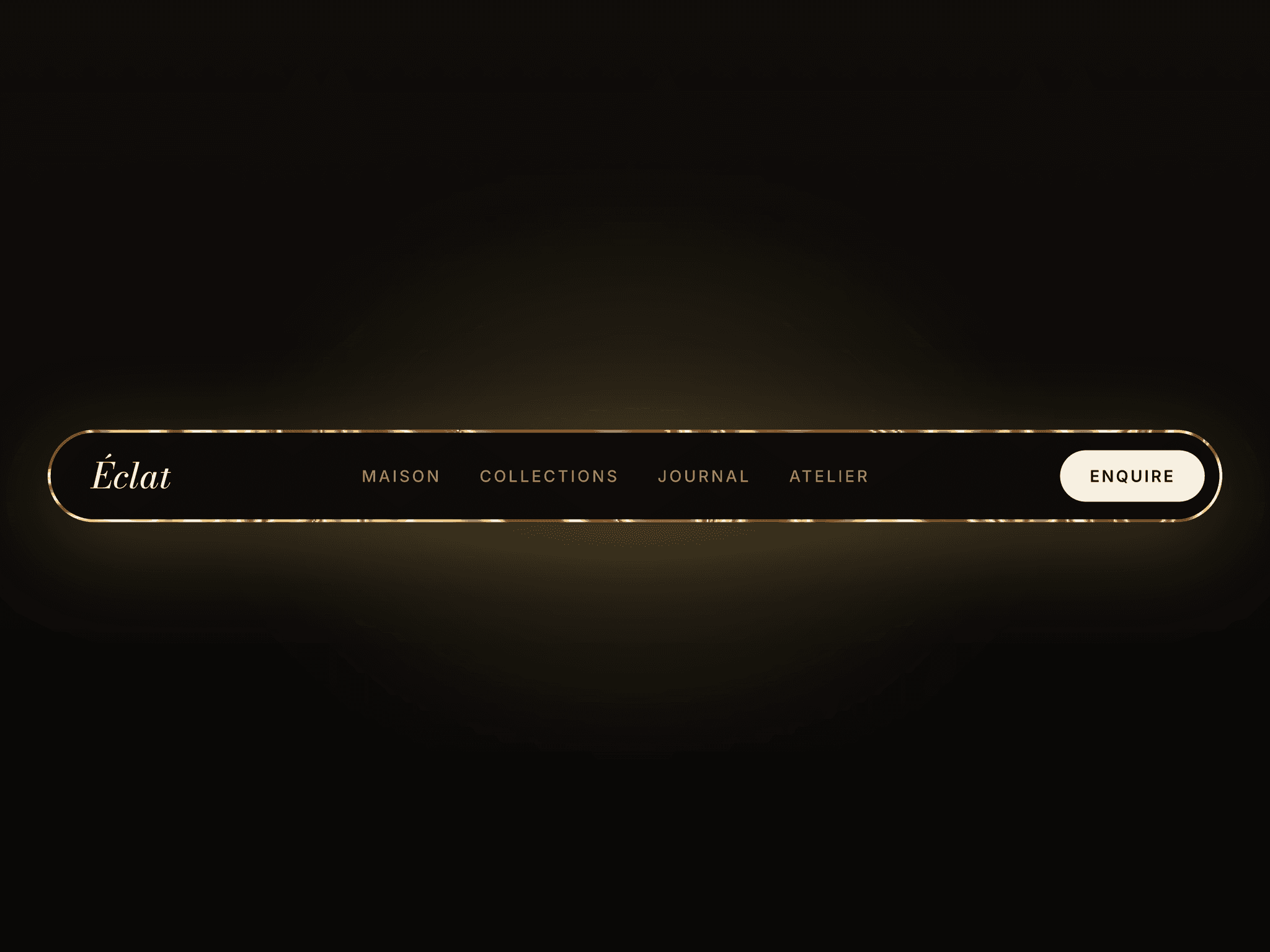 Liquid Gold Navbar