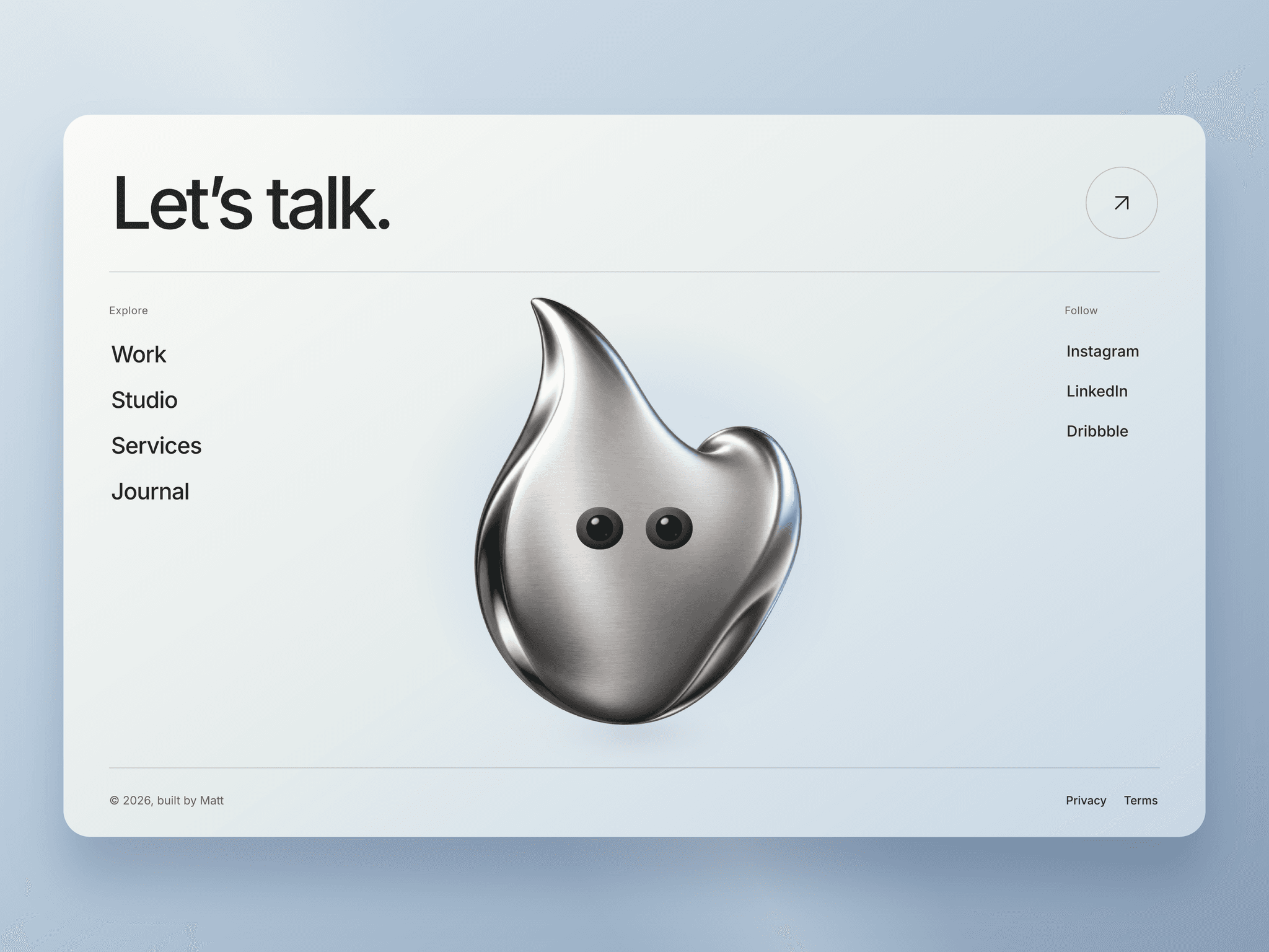 Interactive Footer