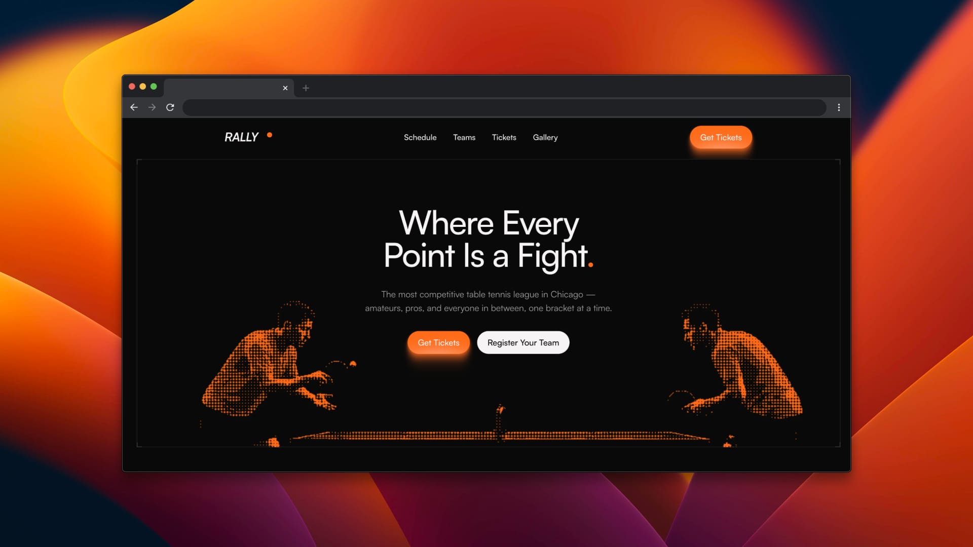 Rally — Table Tennis