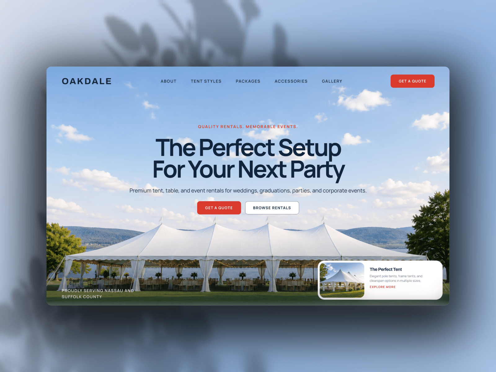 Tent Rental