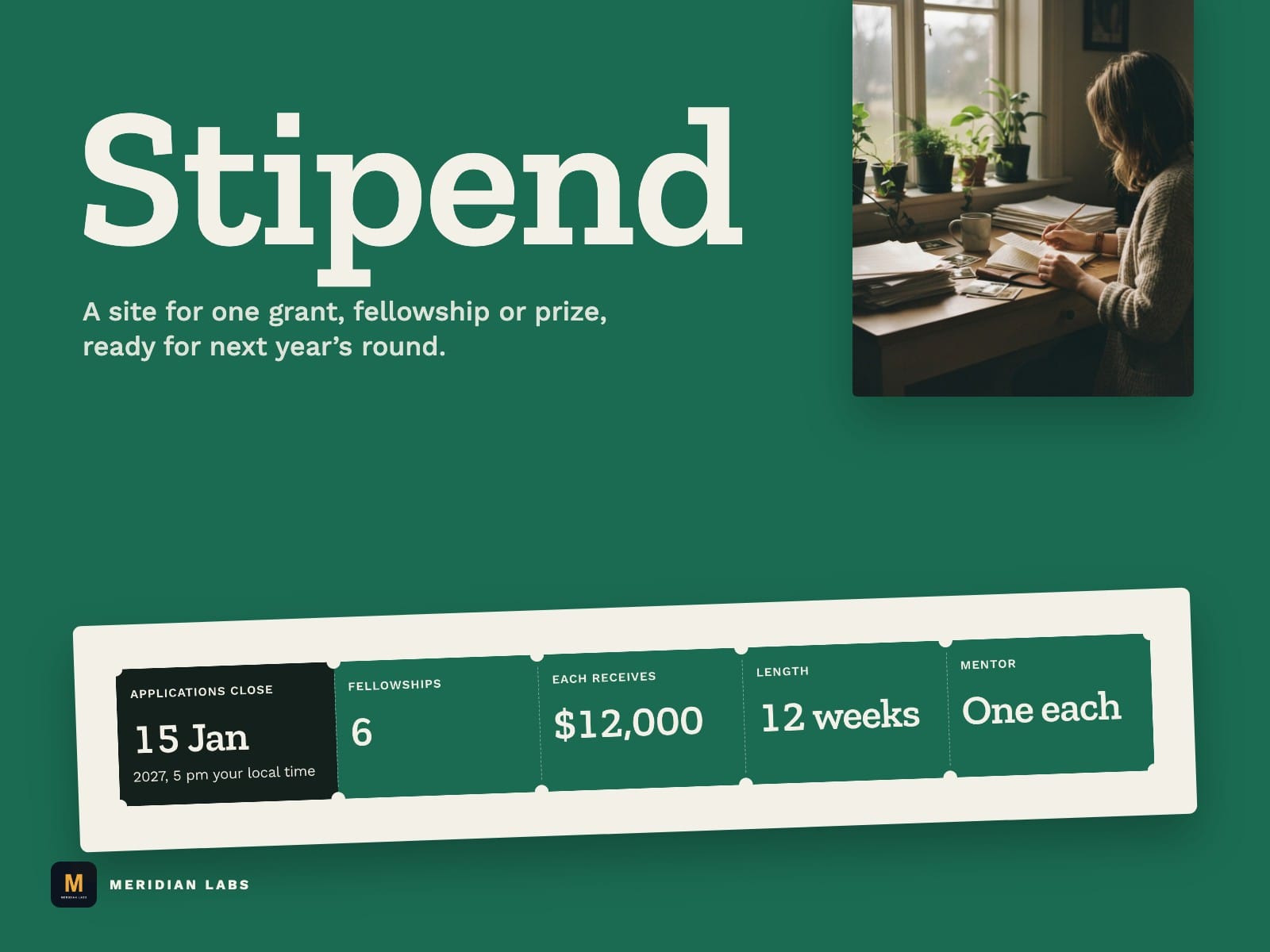 Stipend Fellowship