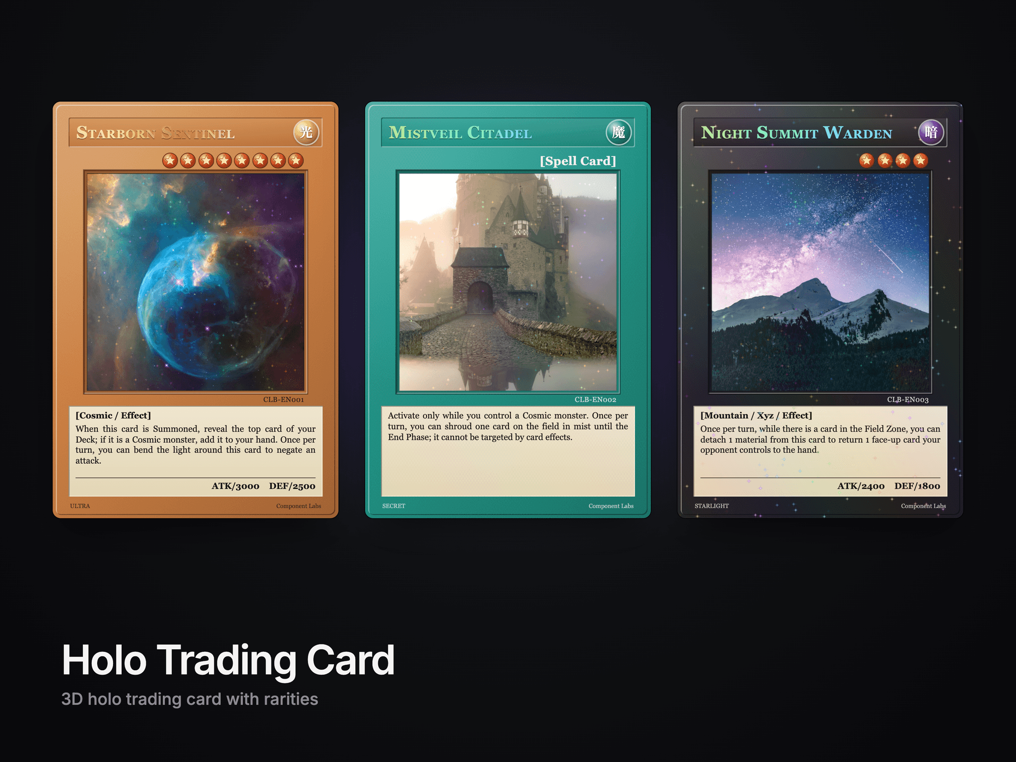 Holo Trading Card